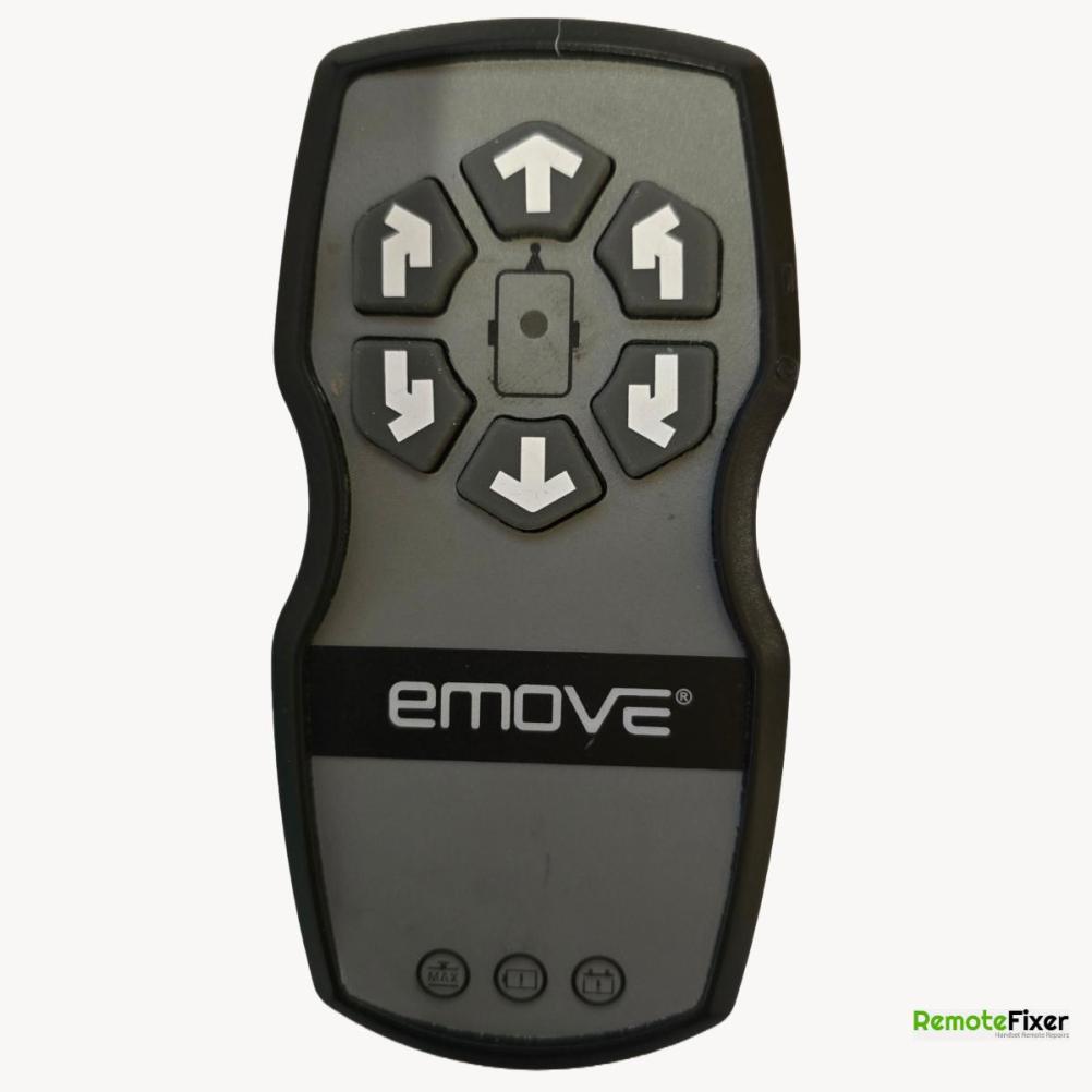 e move  Remote Control - Front Image