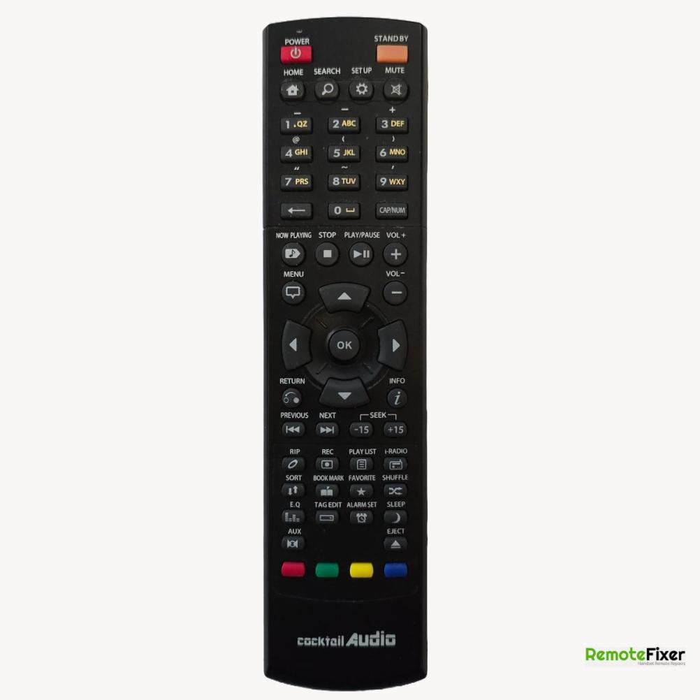 Cocktail Audio  Remote Control - Front Image
