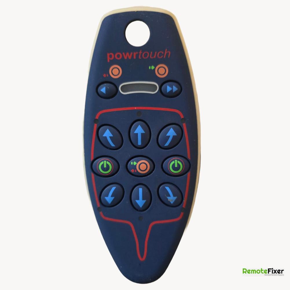 POWRTOUCH  Remote Control - Front Image
