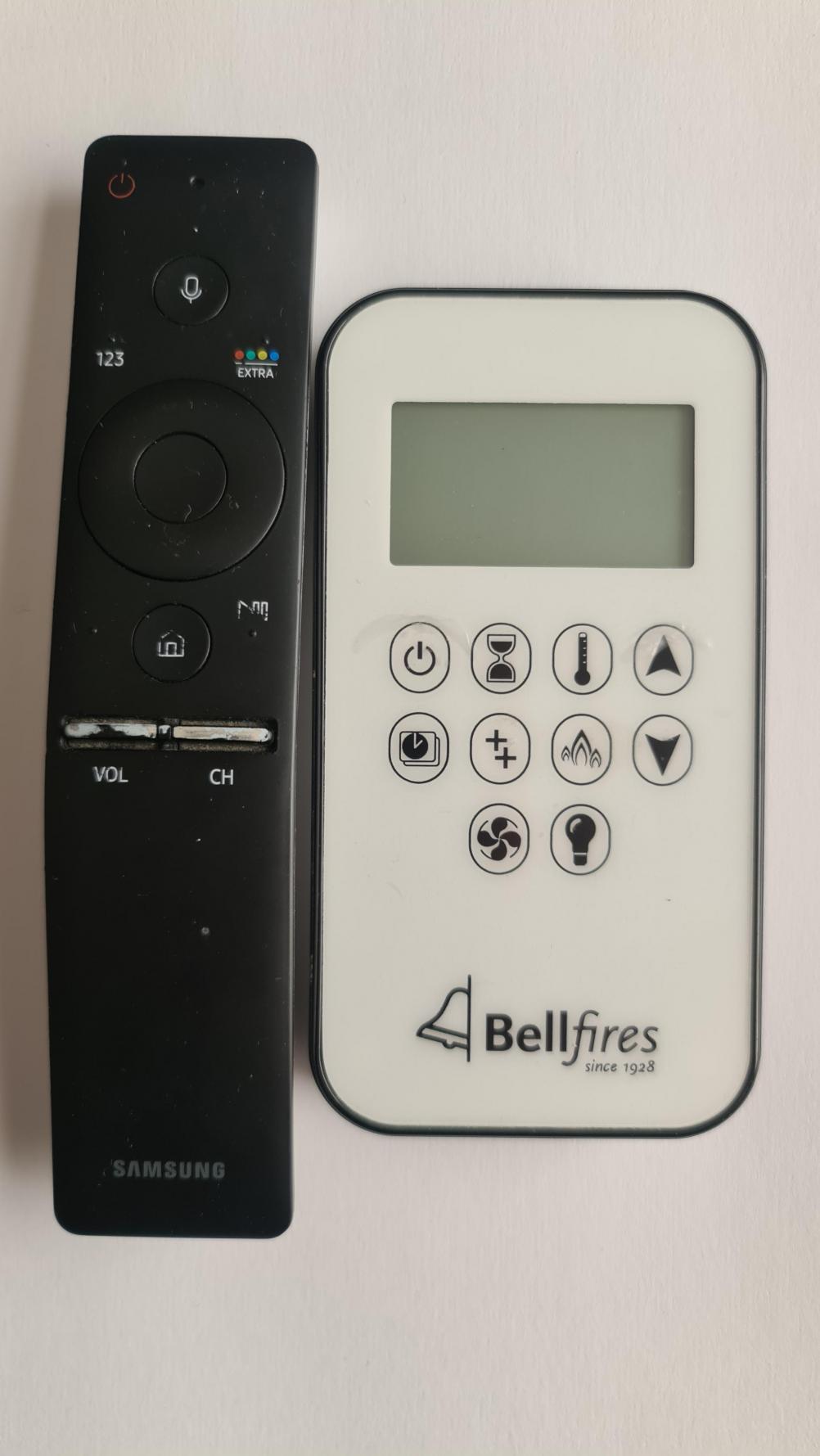 Mertik Maxitrol B6R-H8TV21W Remote Control - Front Image