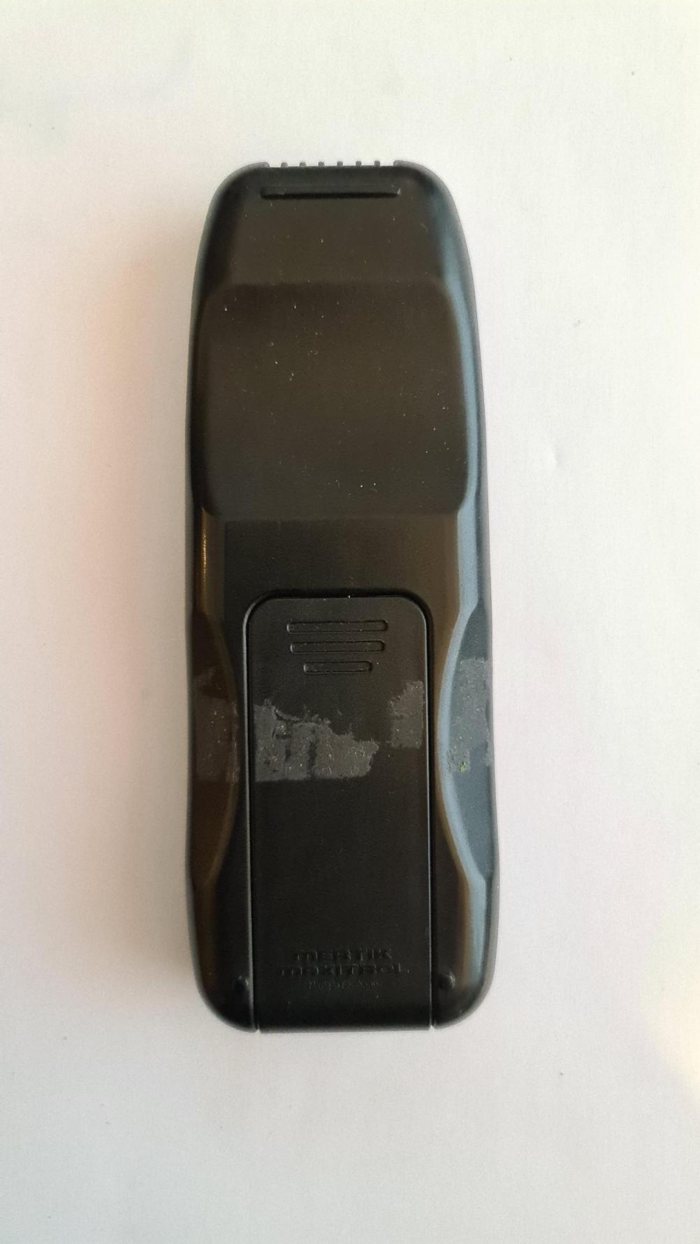 Mertix maxitrol  Remote Control - Back Image