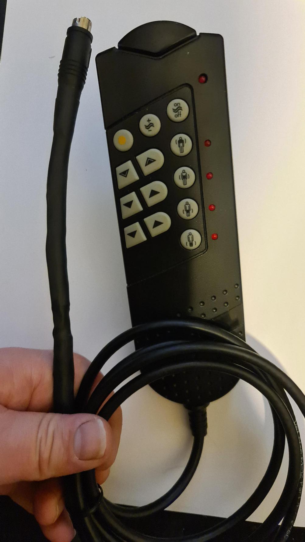 Vibradorm  Remote Control - Back Image
