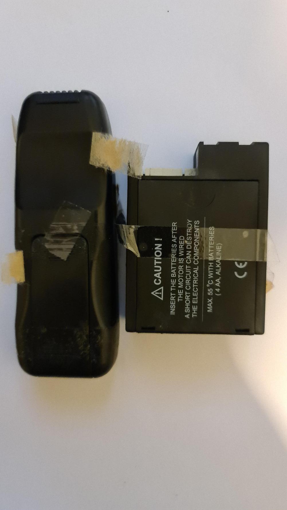 Mertik Maxitrol G30-ZRRS RECEIVER Remote Control - Back Image