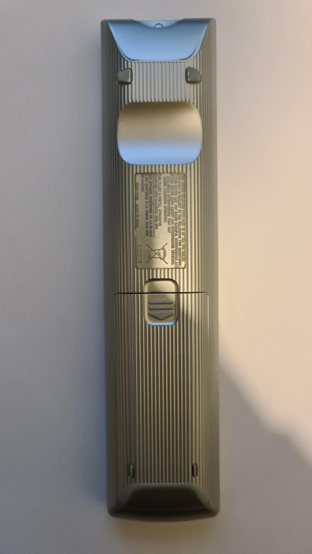 SONY   RM-ED008 Remote Control - Back Image