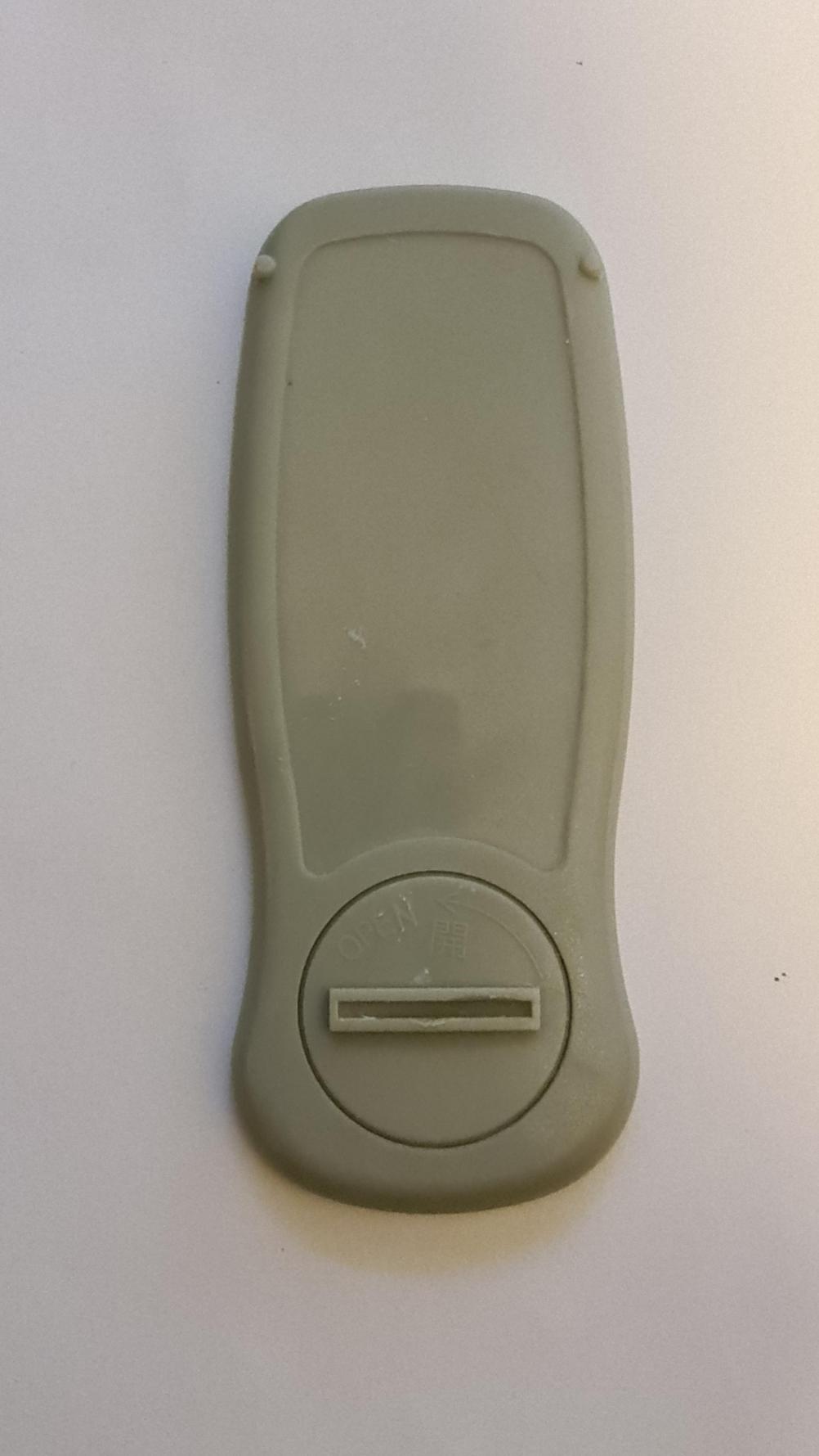 Tilevision  Remote Control - Back Image