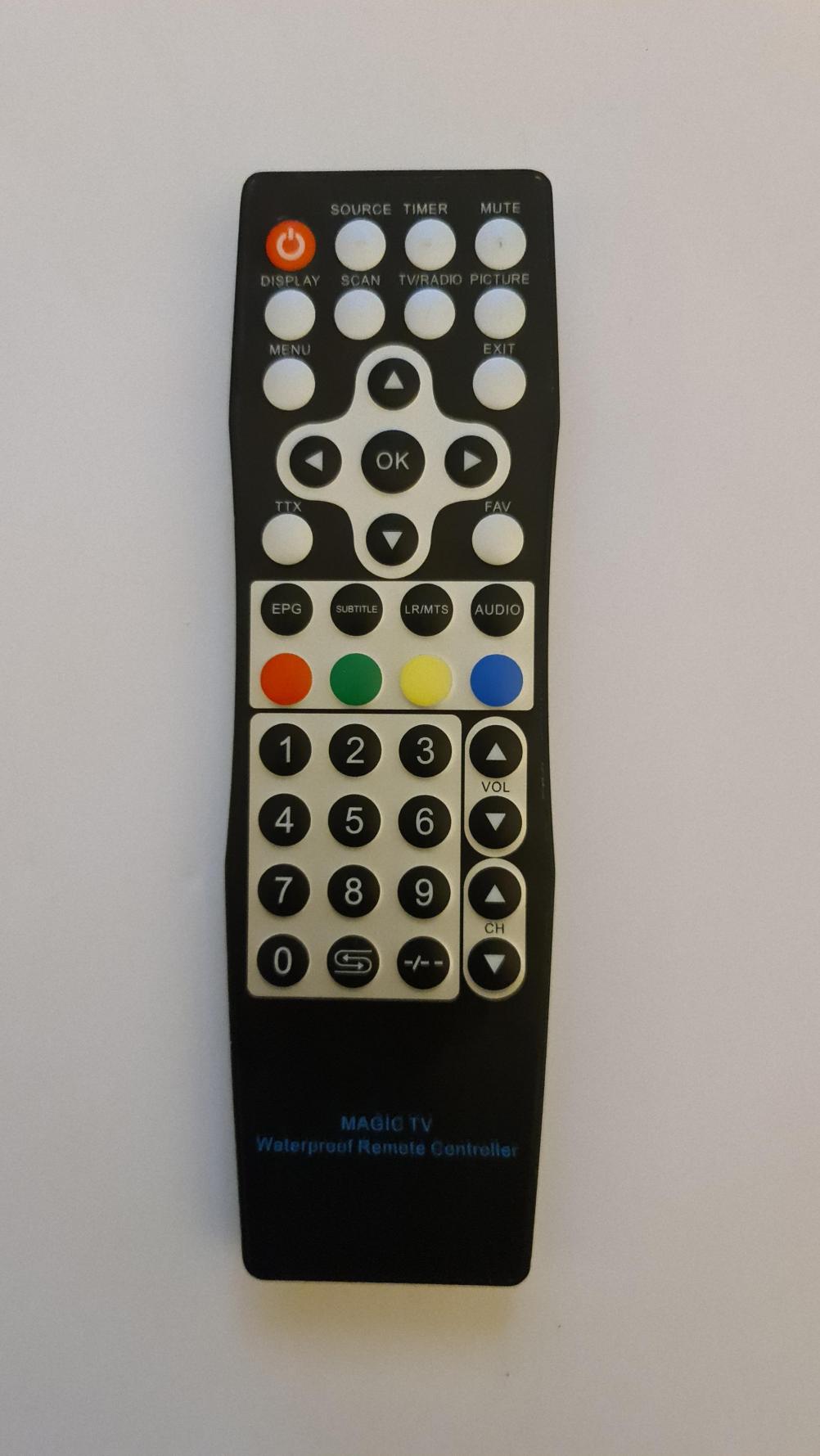 Magic TV  Remote Control - Front Image