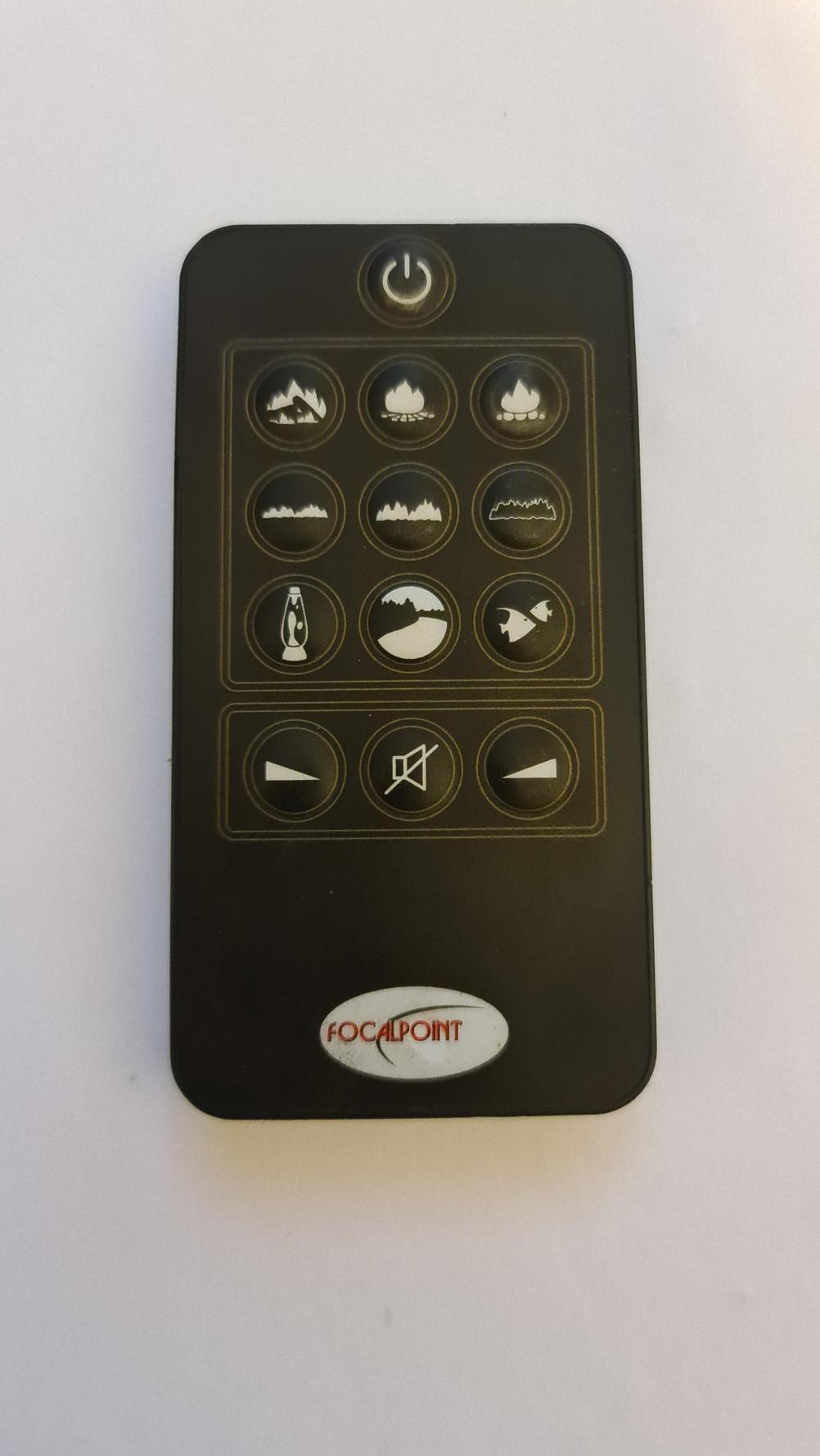 FOCAL POINT  EVOKE Remote Control - Front Image