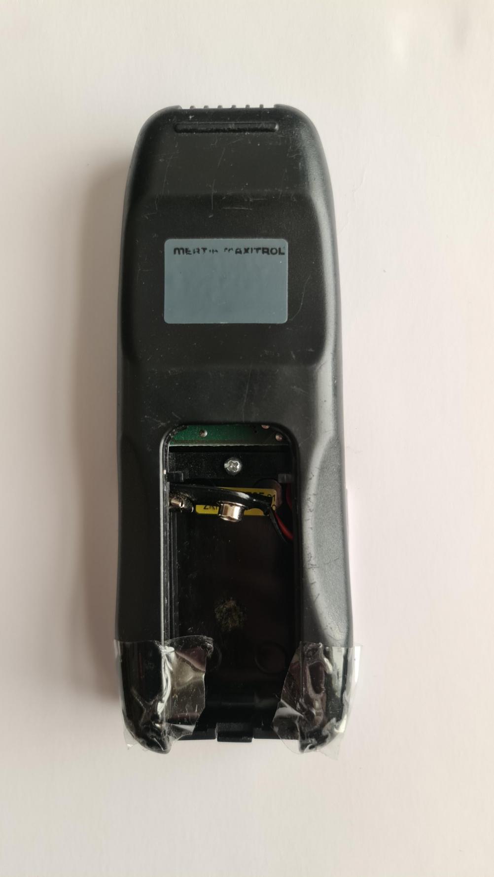 DRU   Remote Control - Back Image
