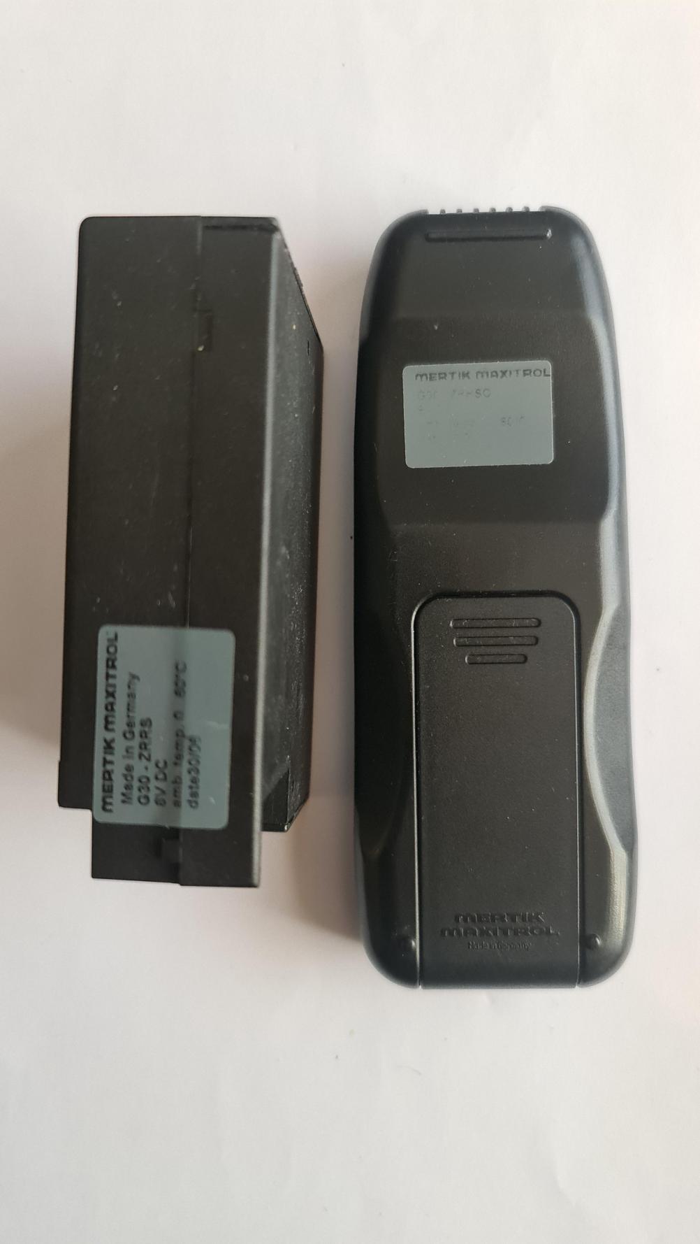 Mertik Maxitrol  G30-ZRHSO Remote Control - Back Image