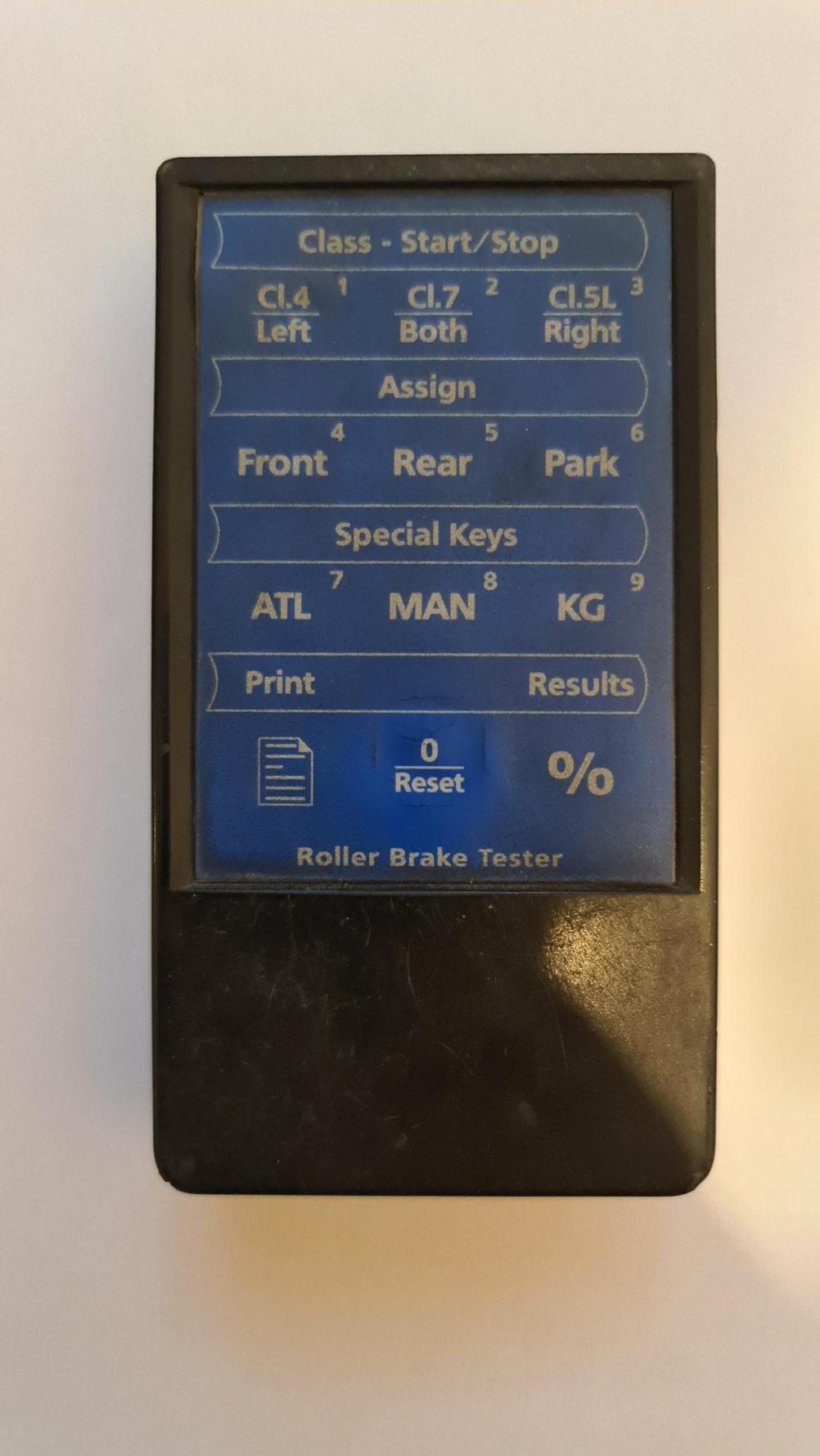 Brake Roller  Remote Control - Front Image