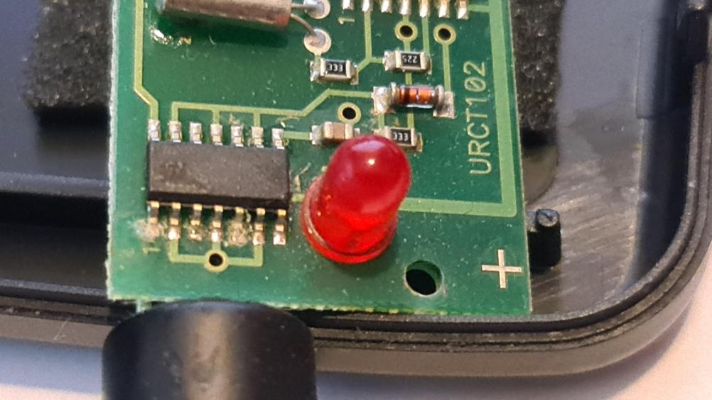Mertik Maxitrol  G30-ZRHS Remote Control - Inside Image
