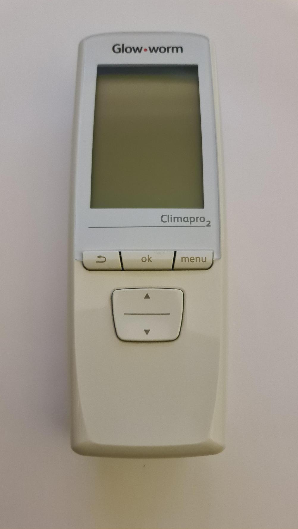 Glow Worm  Climapro2  Remote Control - Front Image