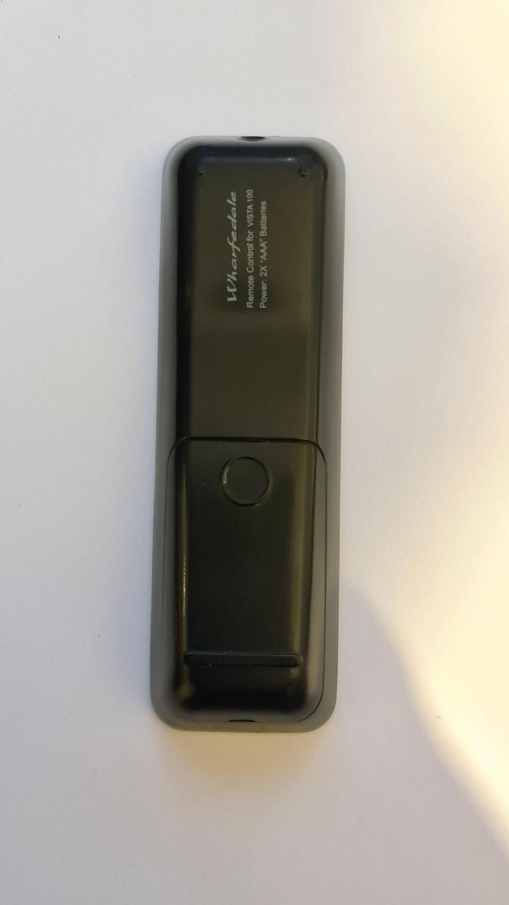 Wharfdale   Remote Control - Back Image