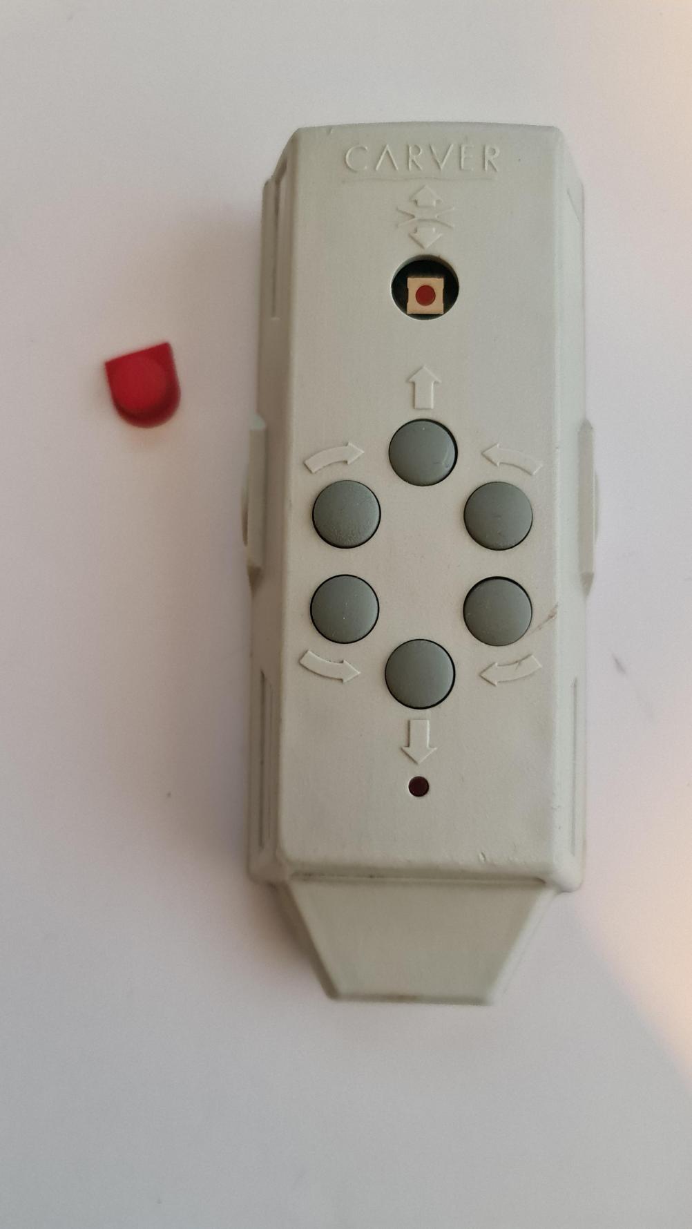  Carver   Remote Control - Front Image