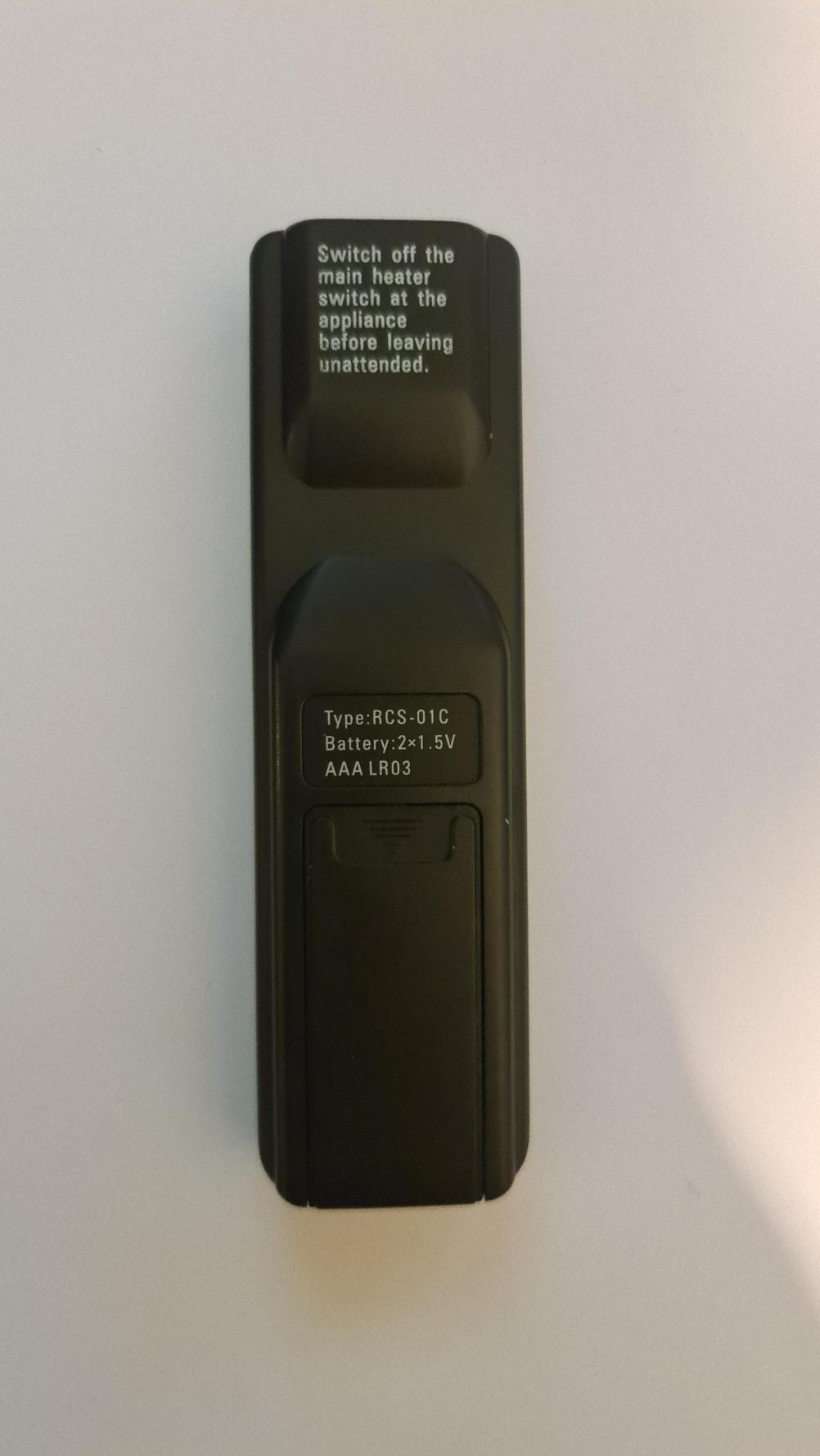 Aurora victoria  Remote Control - Back Image