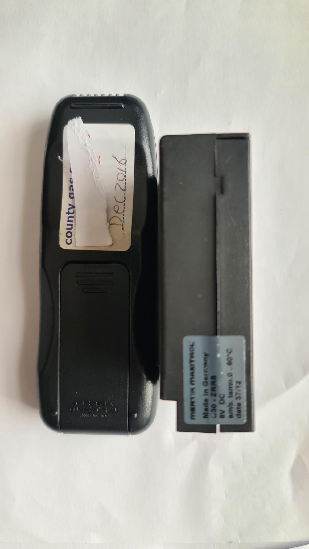 Mertik Maxitrol  G30 Magiglo Remote Control - Back Image