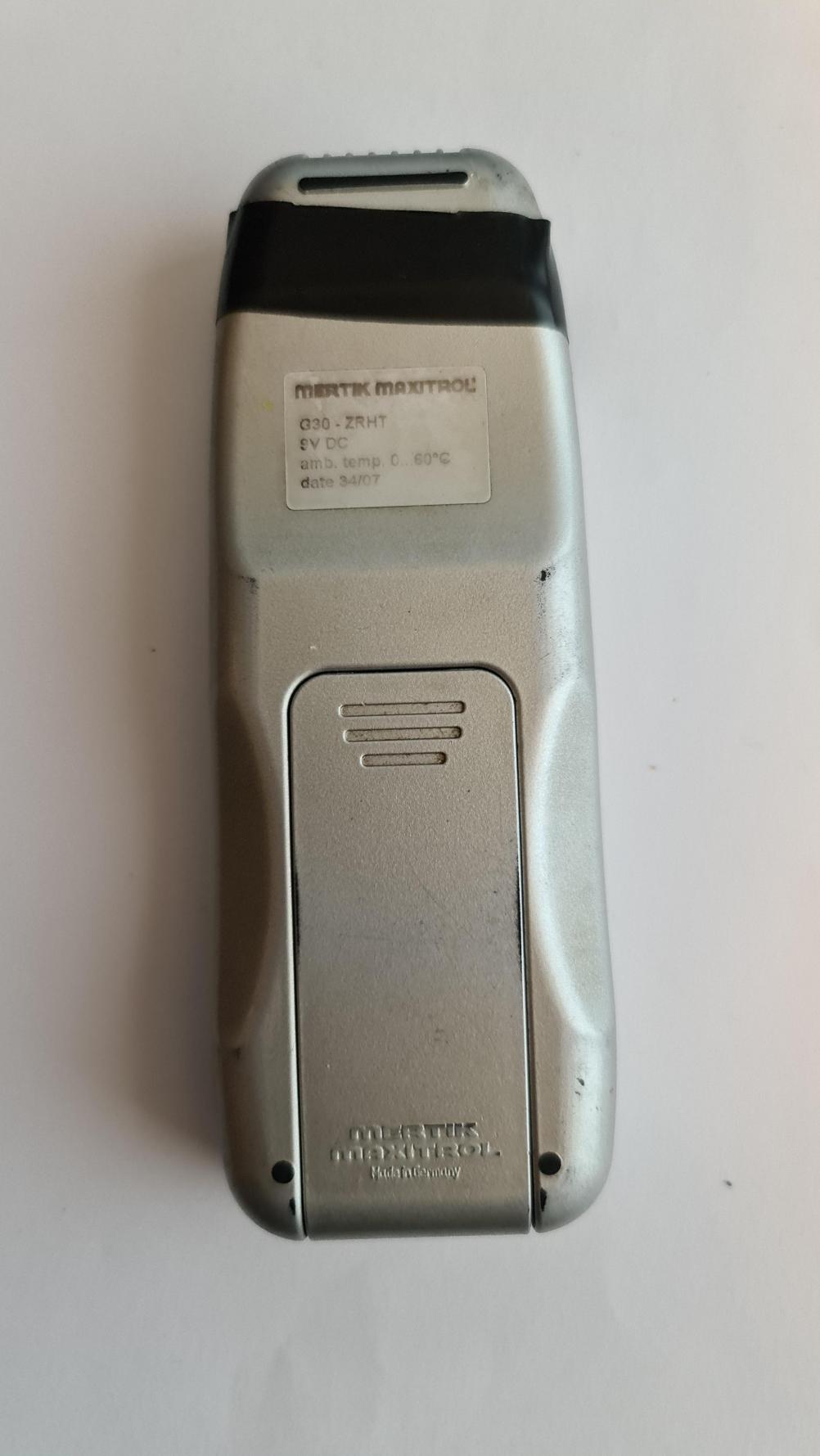 Merkit Maxitrol  Remote Control - Back Image