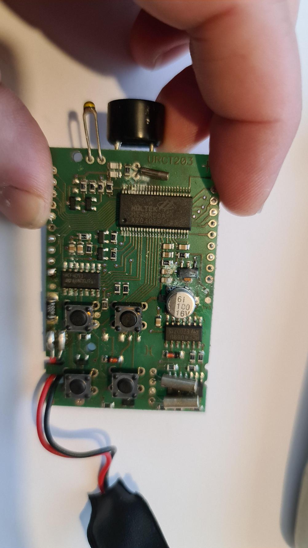 Merkit Maxitrol  Remote Control - Inside Image