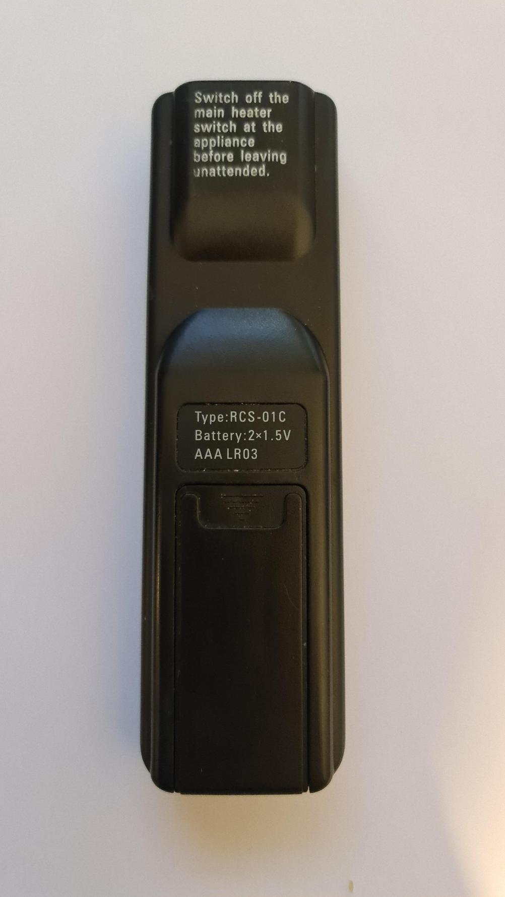 Be Modern Remote Control - Back Image
