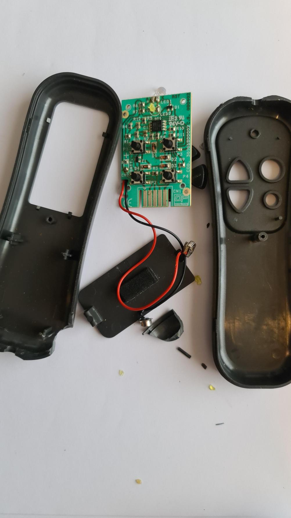 SIT  4 Button  Remote Control - Front Image