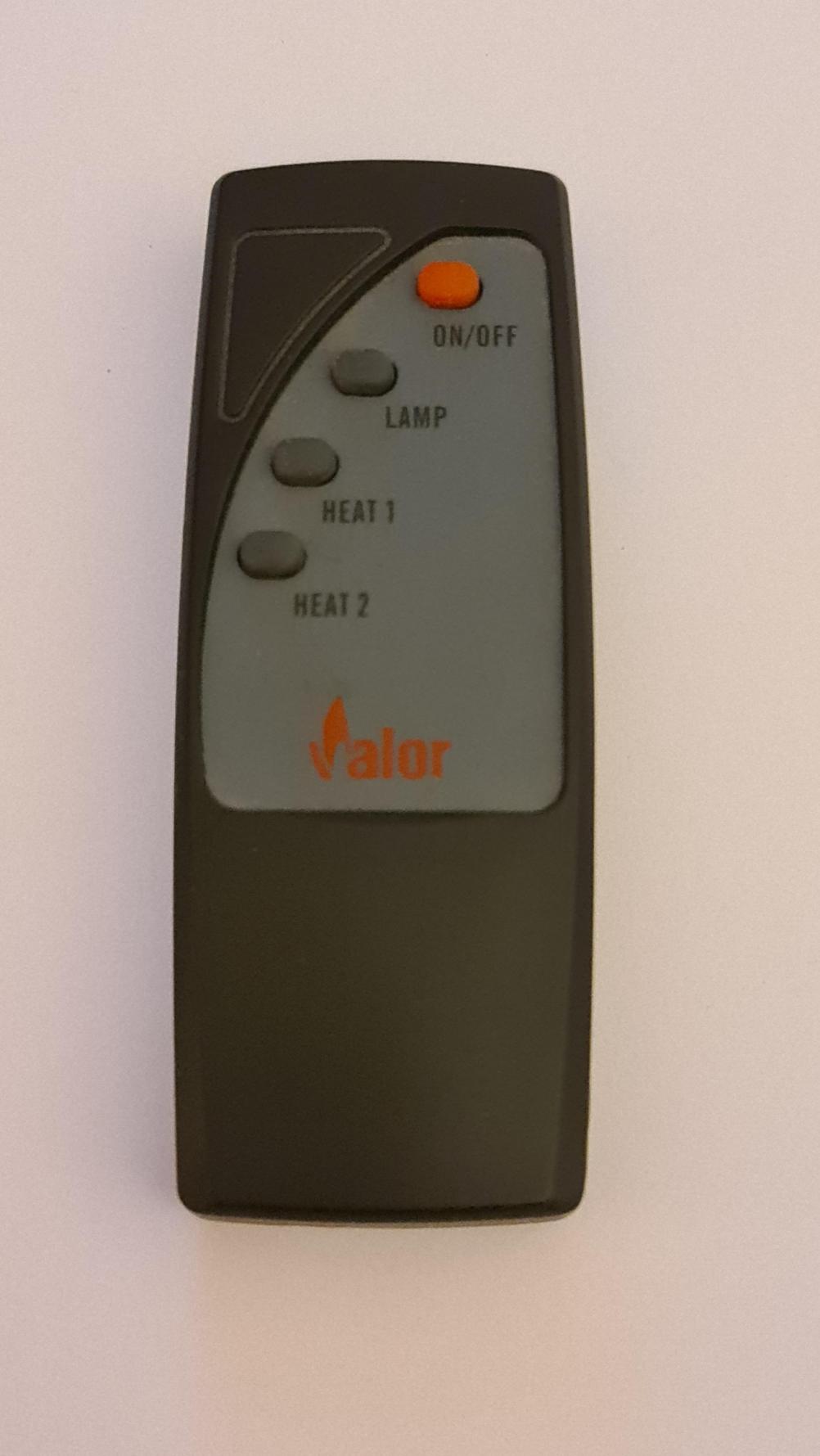 Valor  Remote Control - Front Image