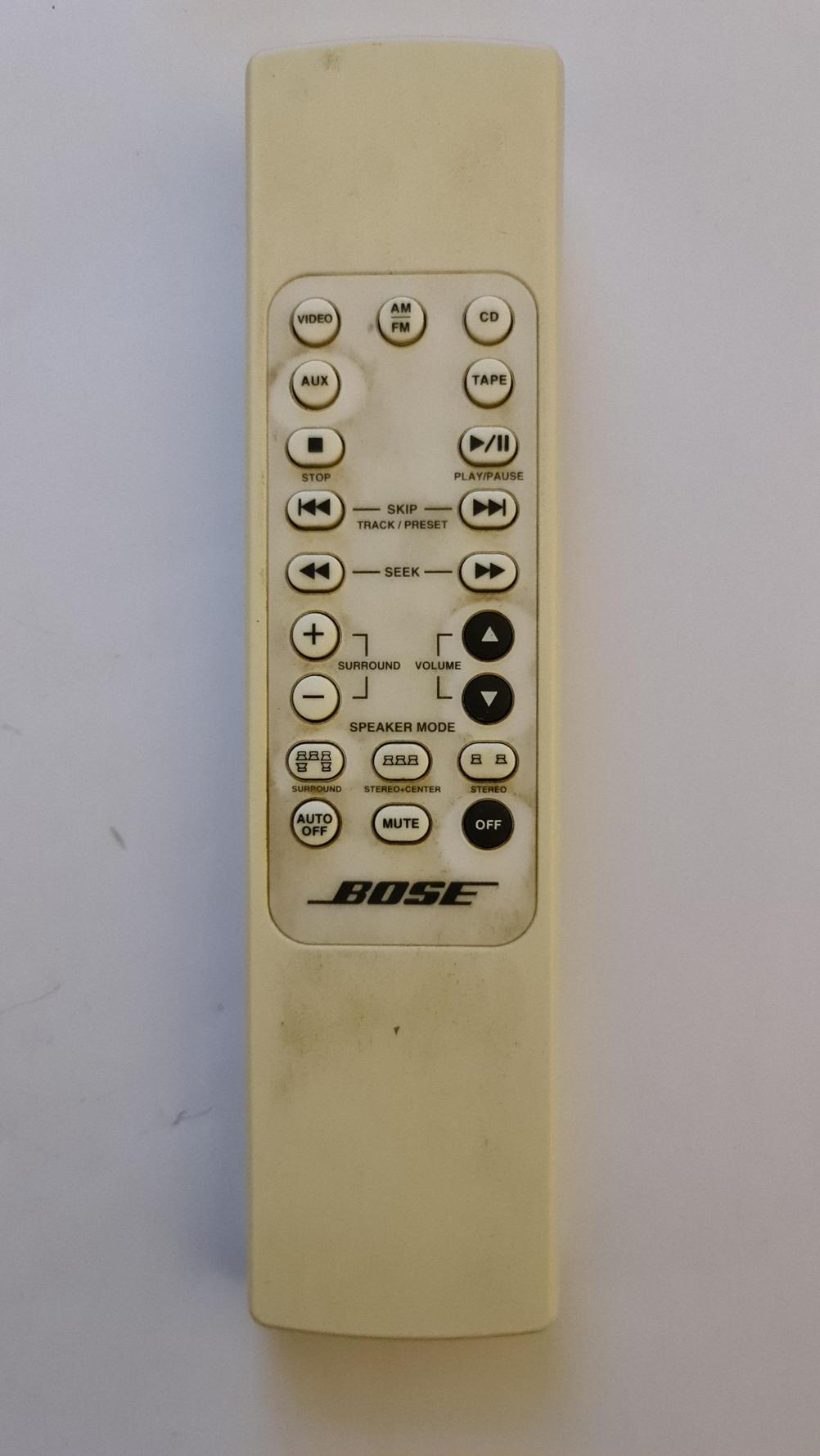 Bose  RC-9 Remote Control - Front Image