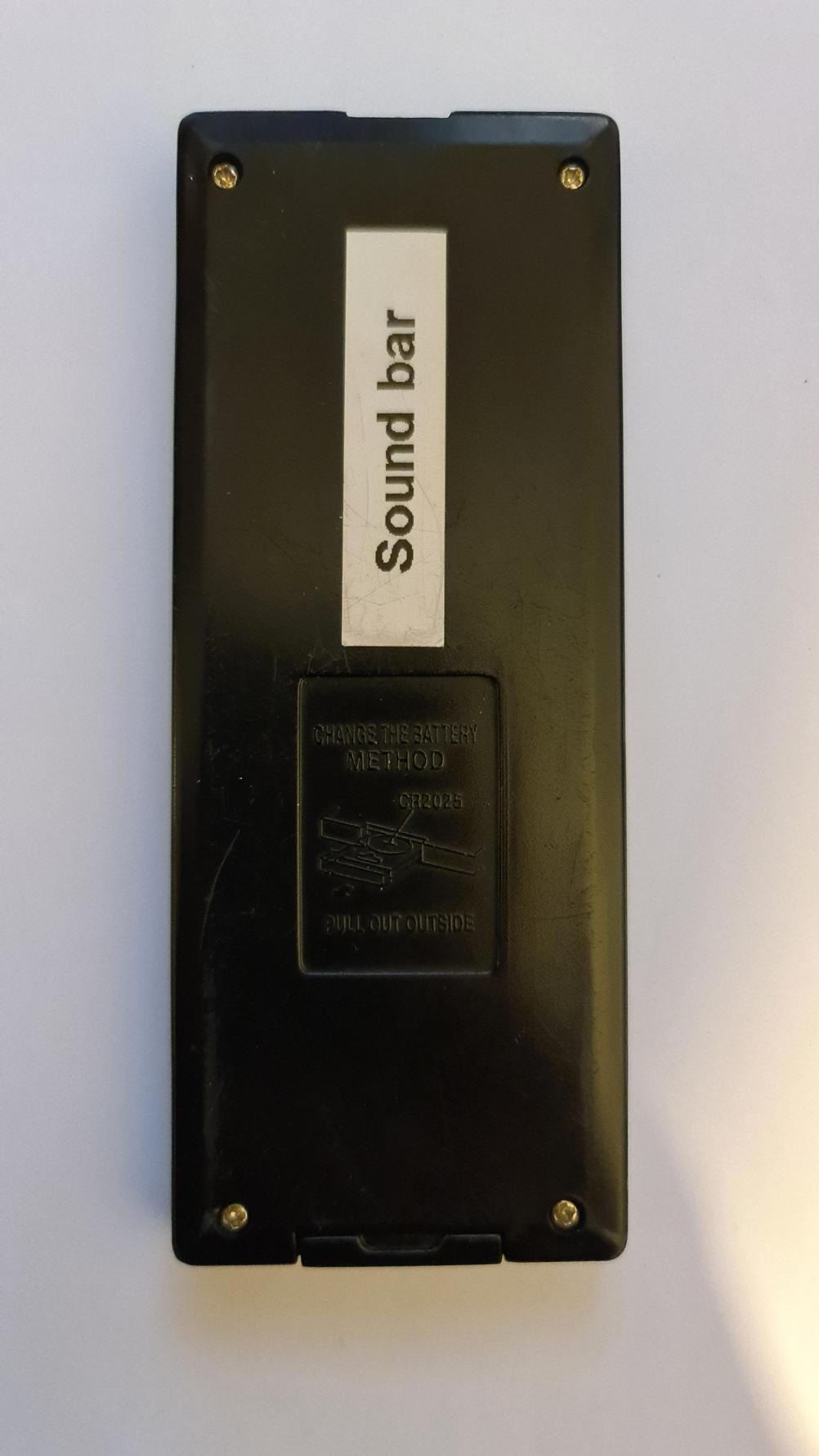 Orbitsound   Remote Control - Back Image