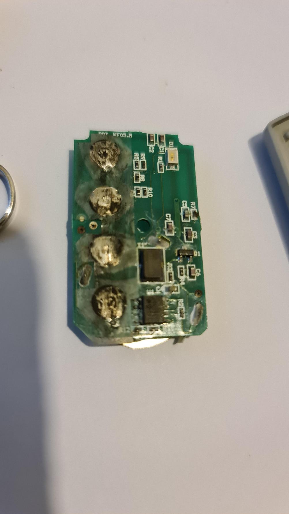 PDT KF04 433RC  Remote Control - Inside Image