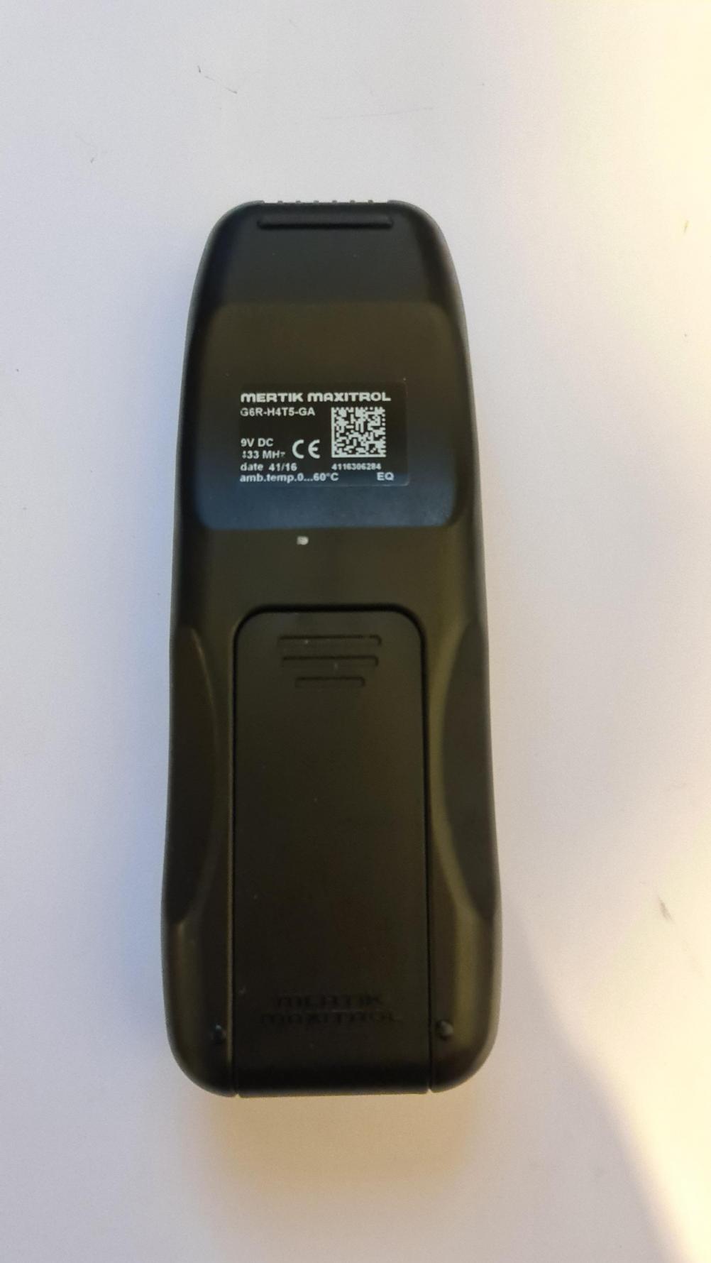 Gazco   Remote Control - Back Image