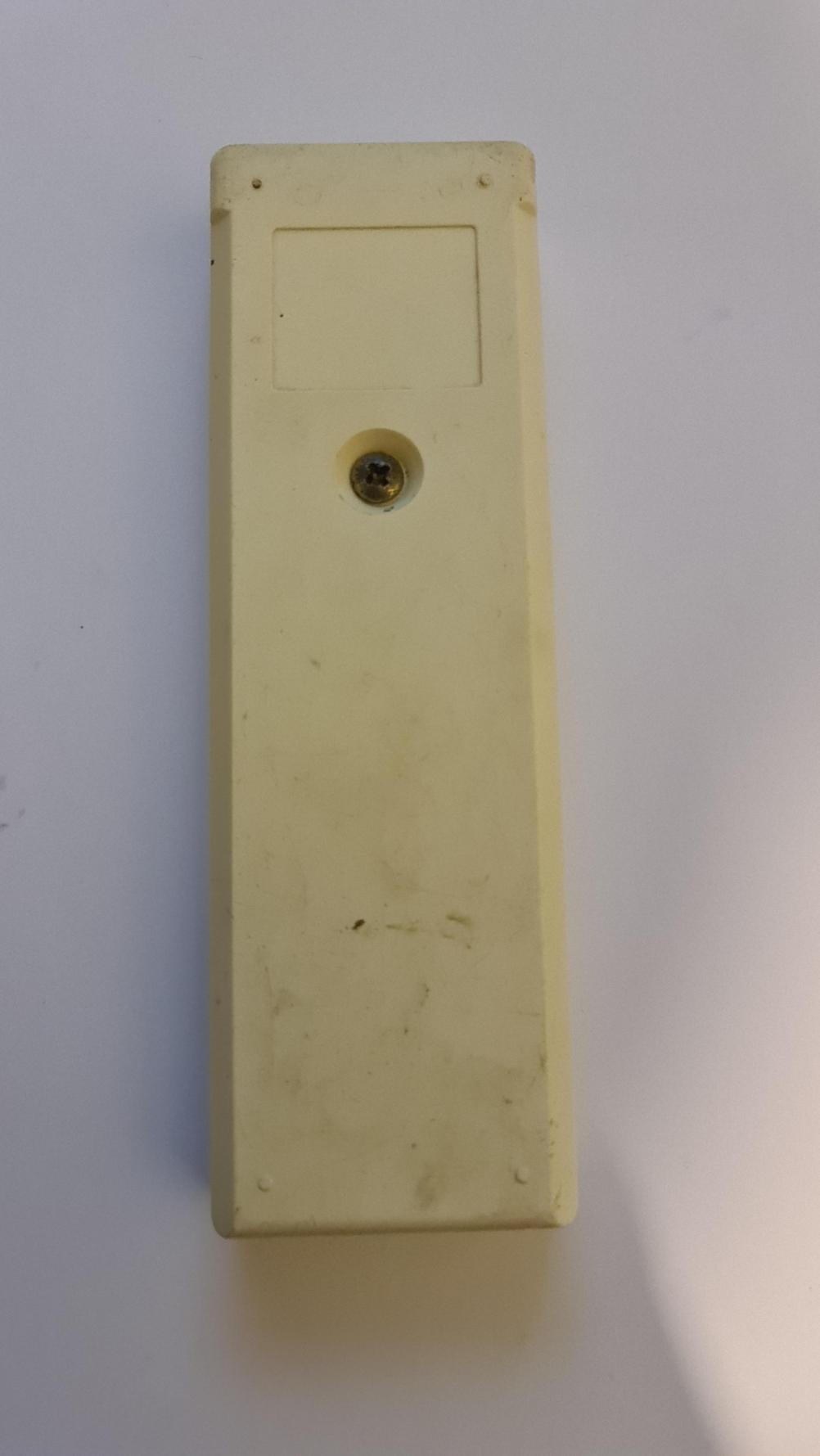 Ultraframe  Remote Control - Back Image