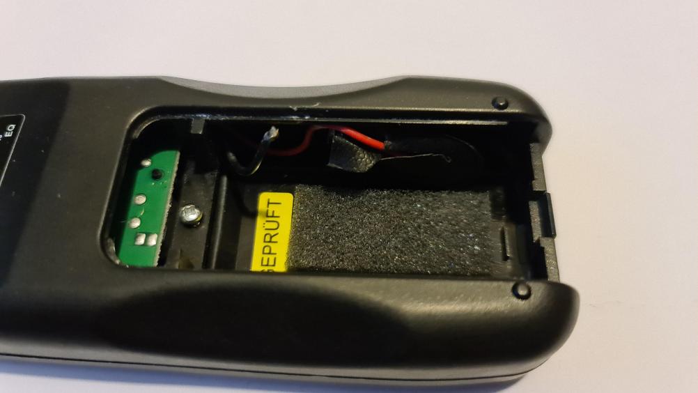 Mertik maxitrol  Remote Control - Inside Image