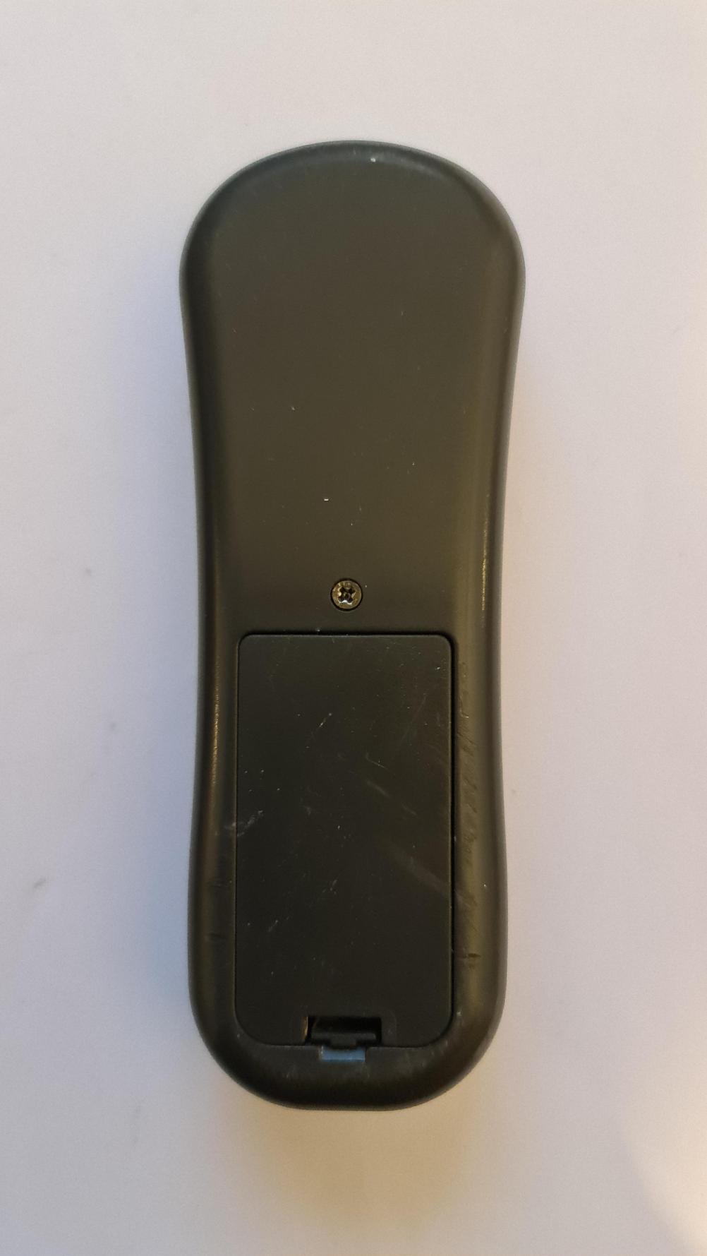 Kinder gas fire  Remote Control - Back Image