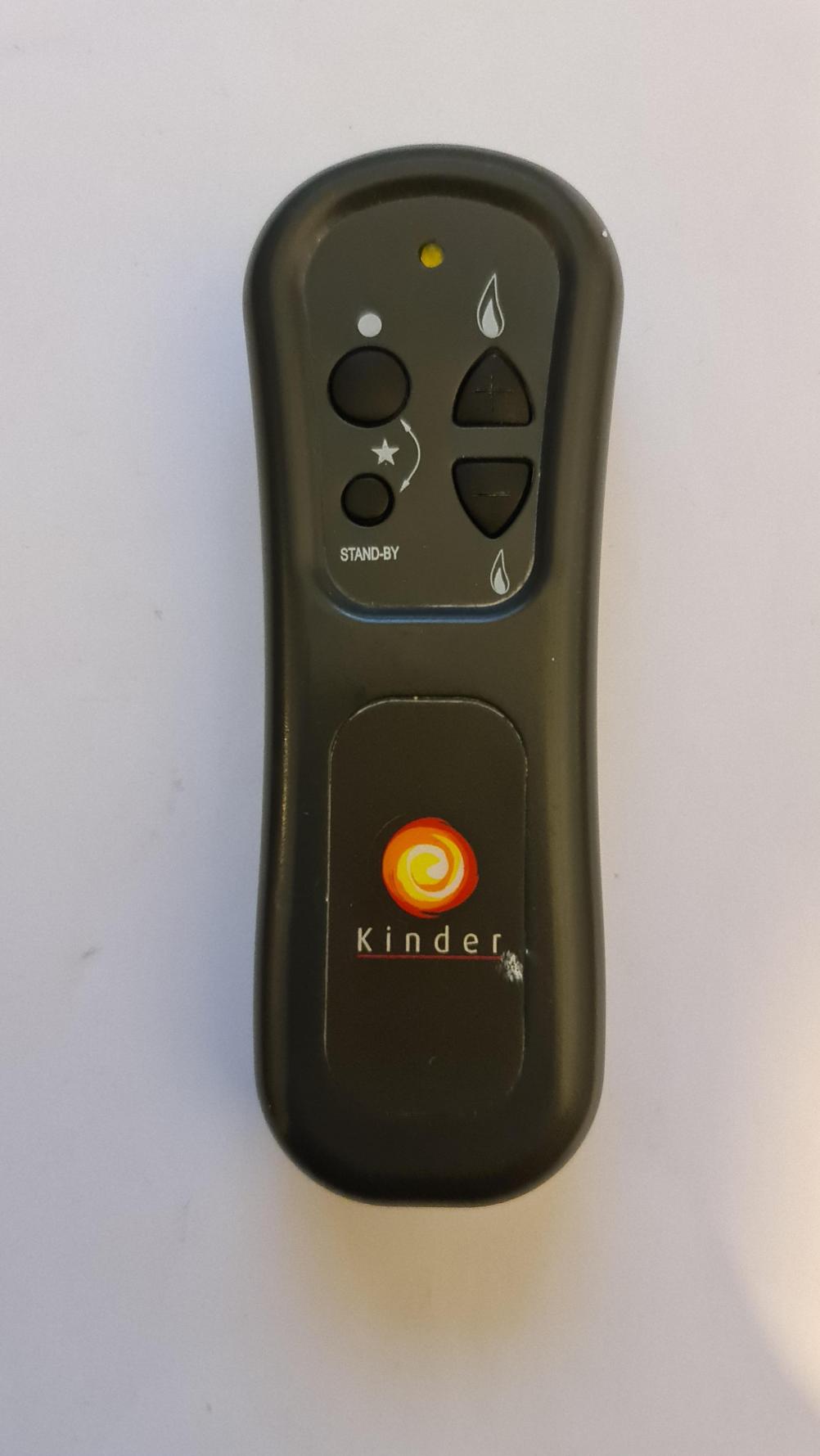 Kinder gas fire  Remote Control - Front Image