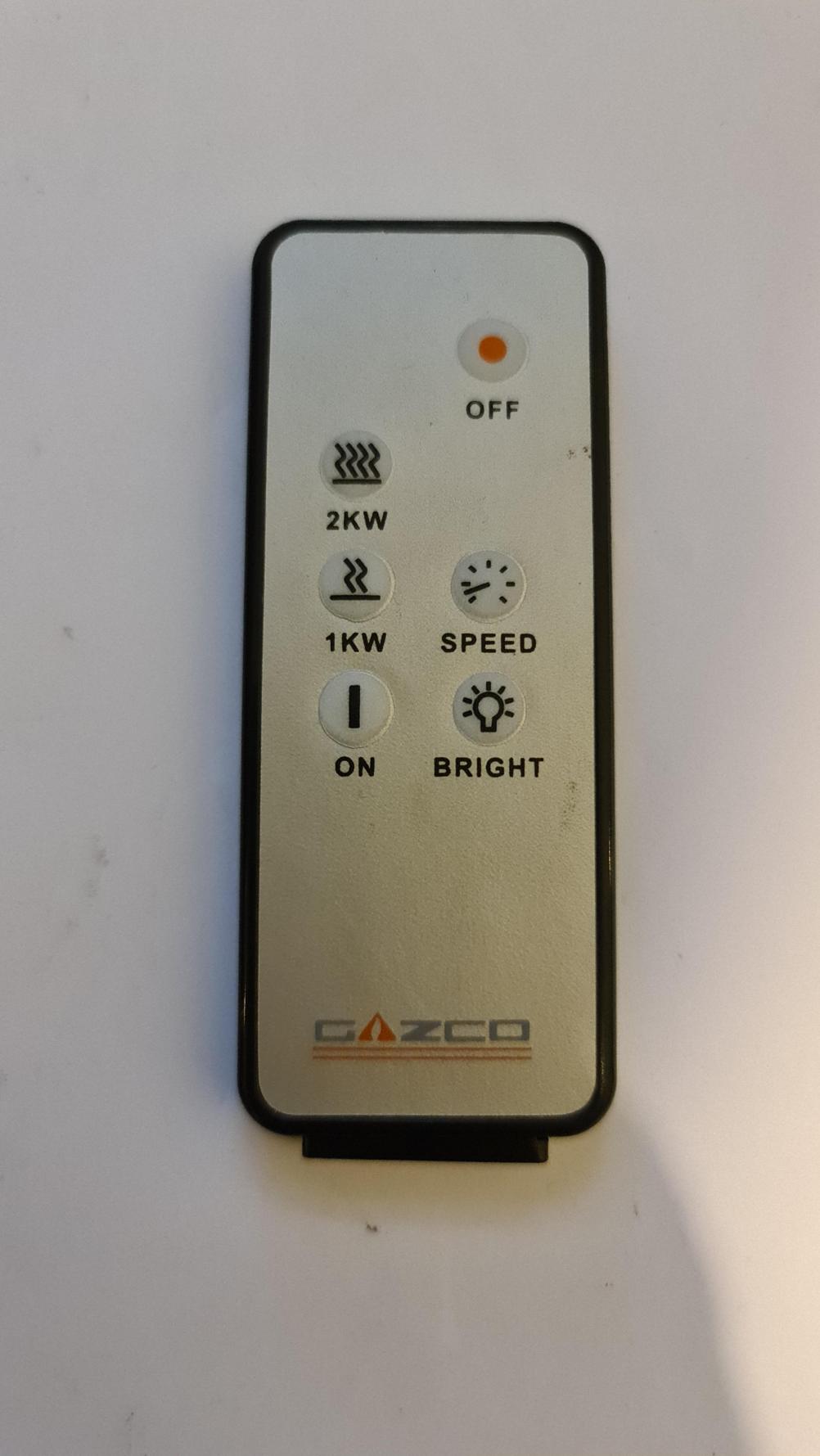 Gazco  Remote Control - Front Image