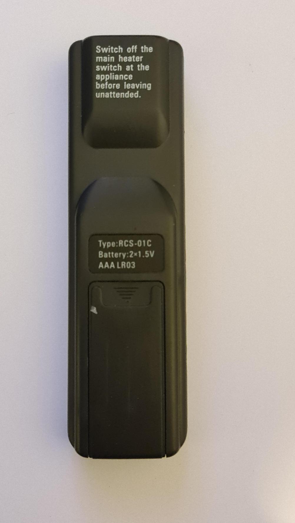 Be Modern Detroit  Remote Control - Back Image