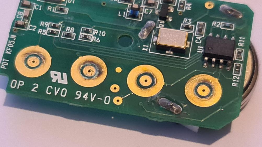 PDT KF04-433RC Remote Control - Inside Image
