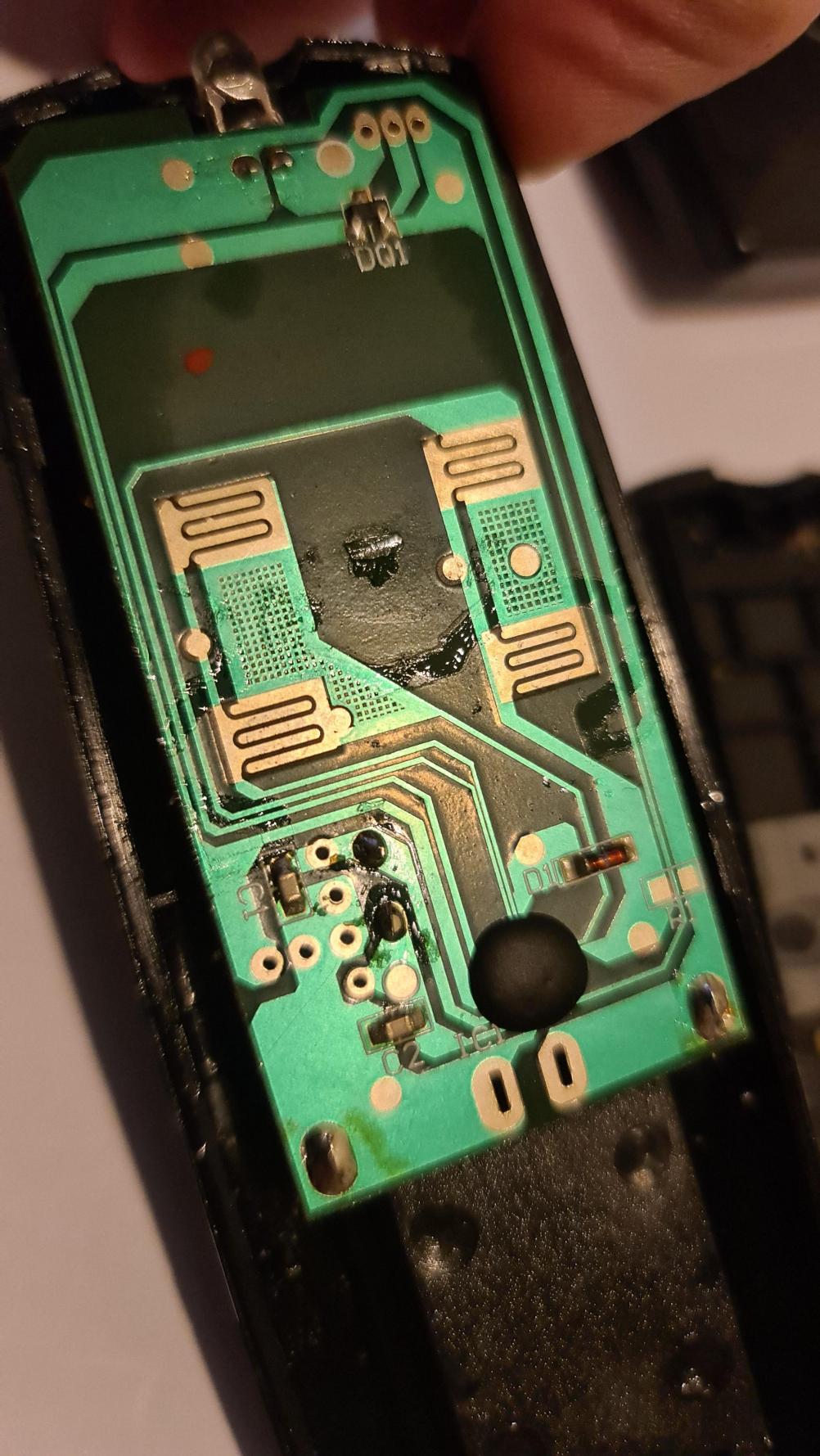 Dimplex  Remote Control - Inside Image