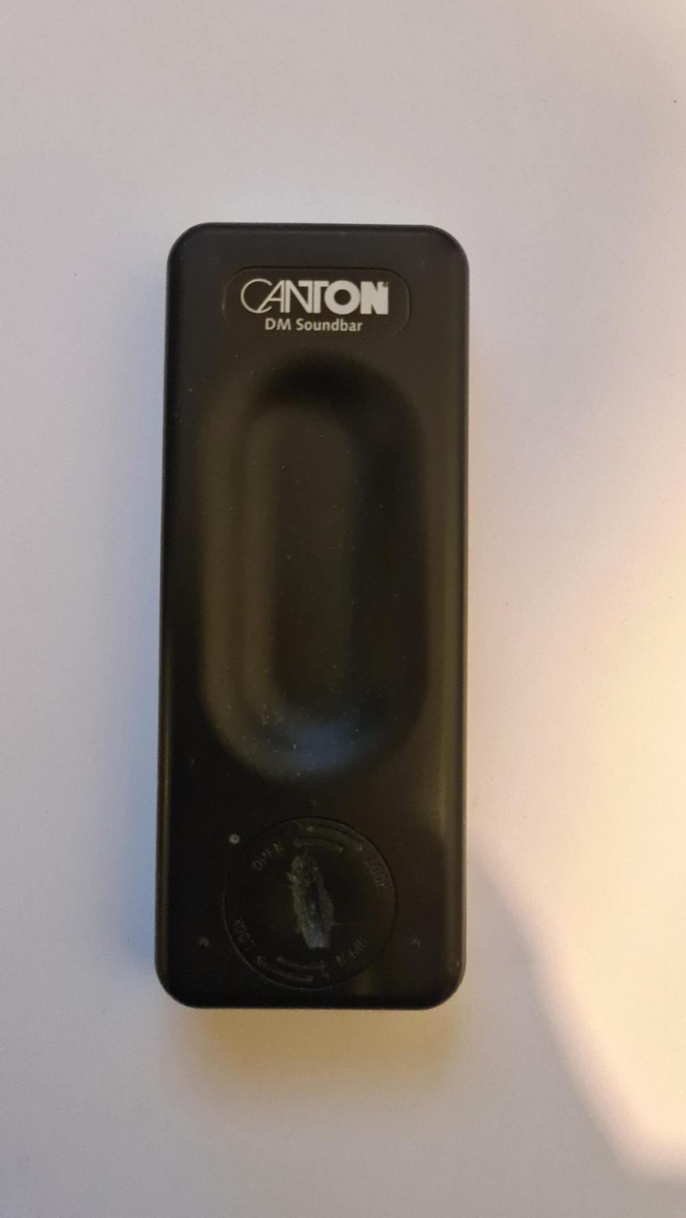 Canton DM55 Remote Control - Back Image
