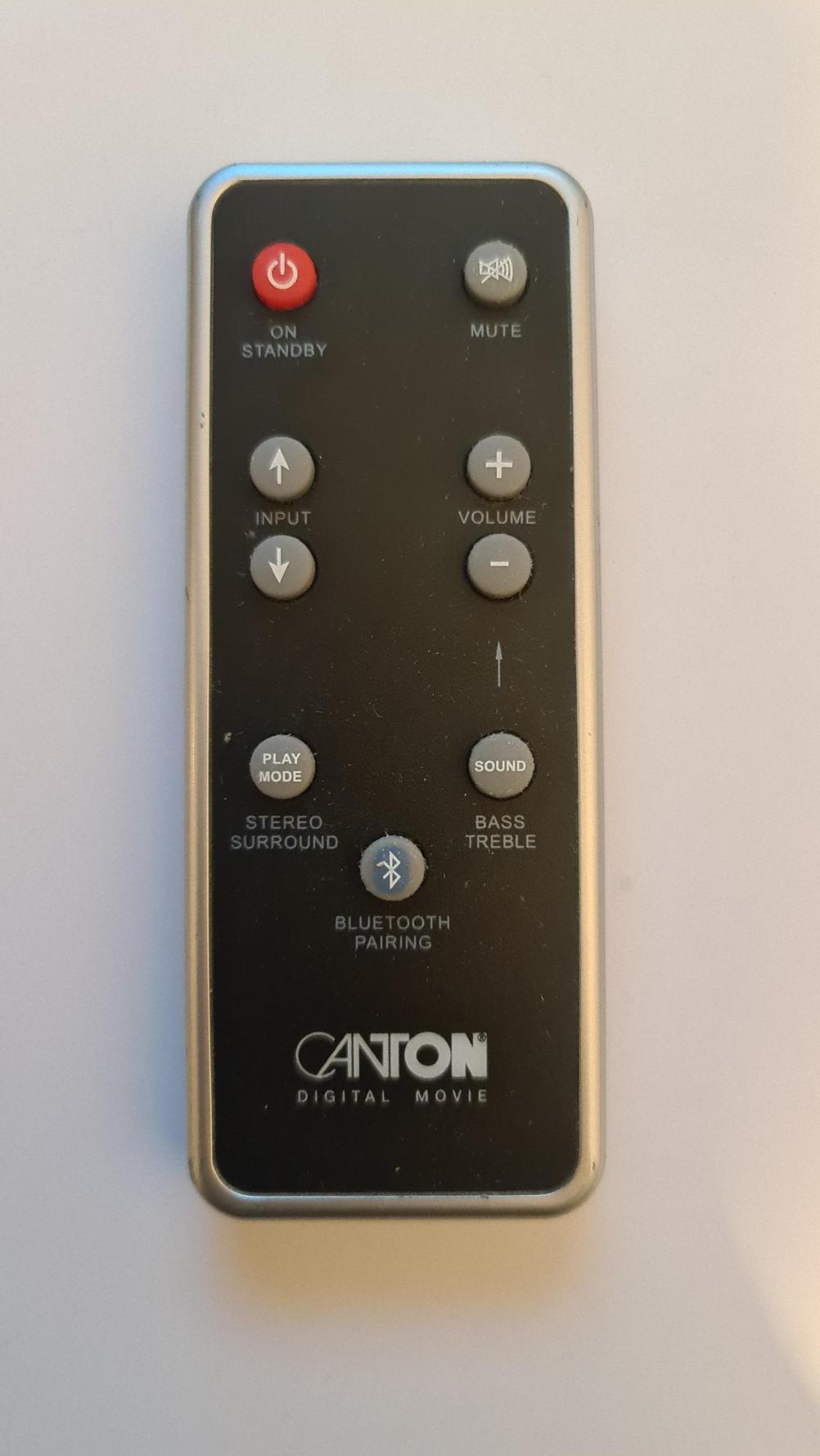 Canton DM55 Remote Control - Front Image