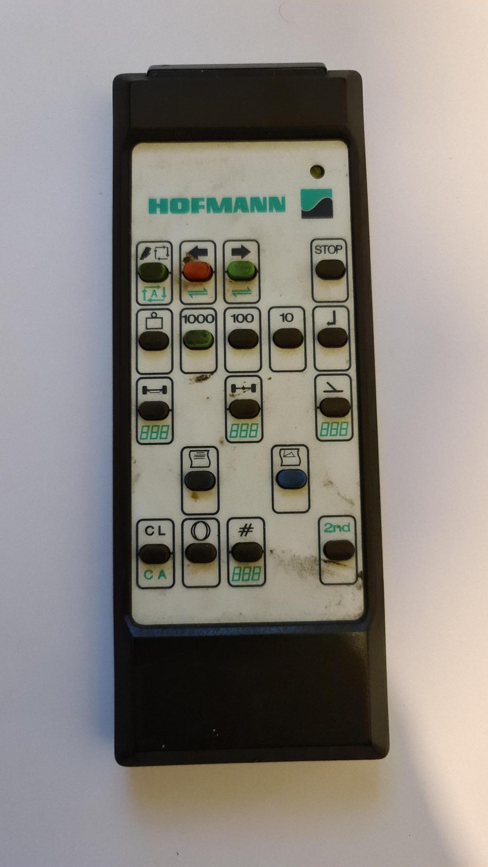 Hofmann Brake Tester Remote Control - Front Image