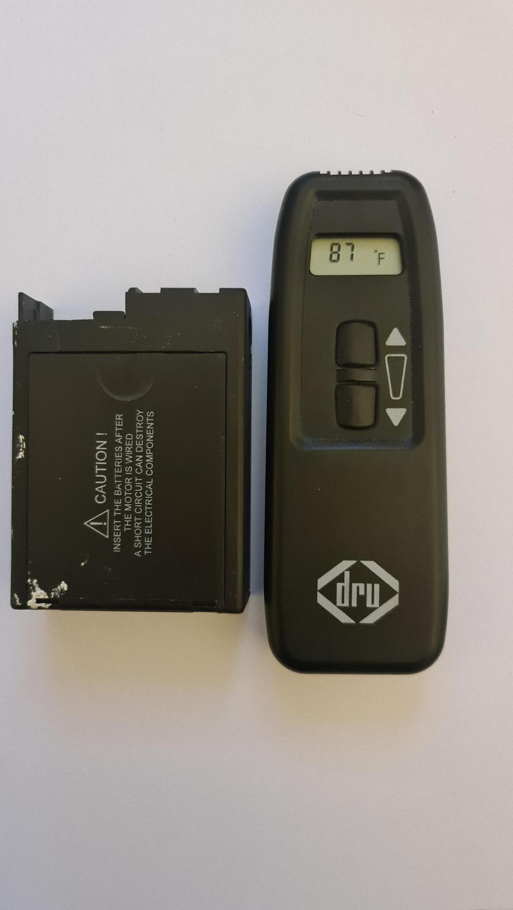 Mertik  g30 zrhd  and g30 zrrs Remote Control - Front Image