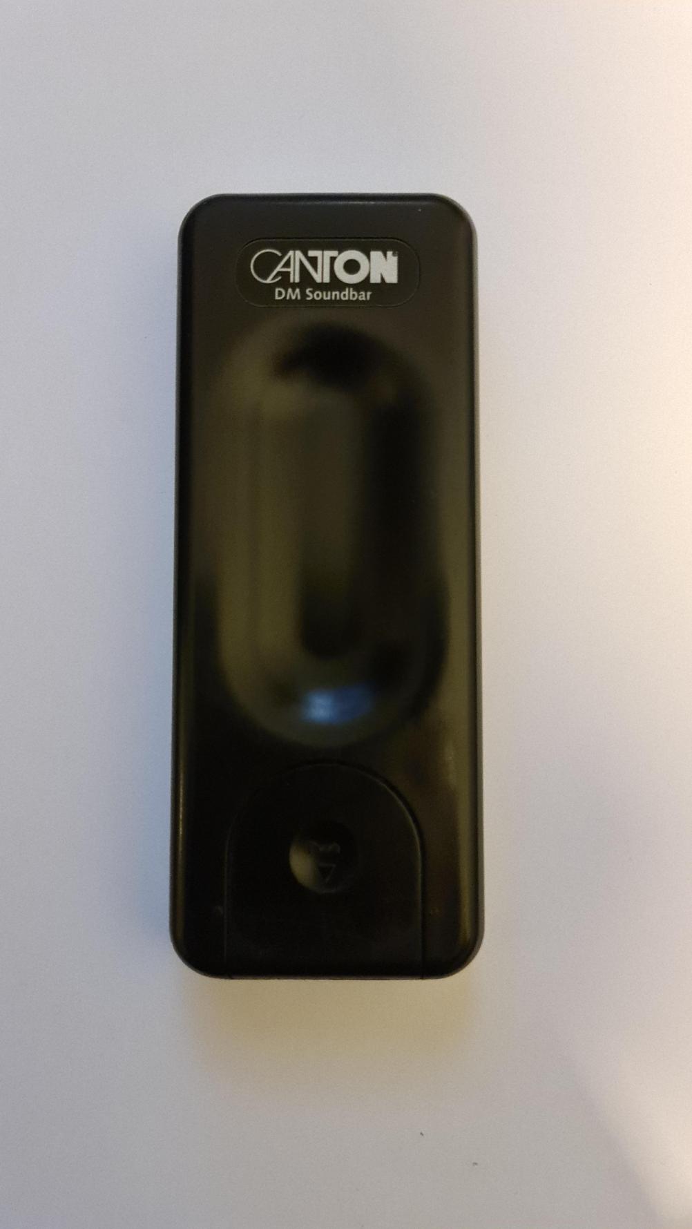 Canton DM75 Remote Control - Back Image