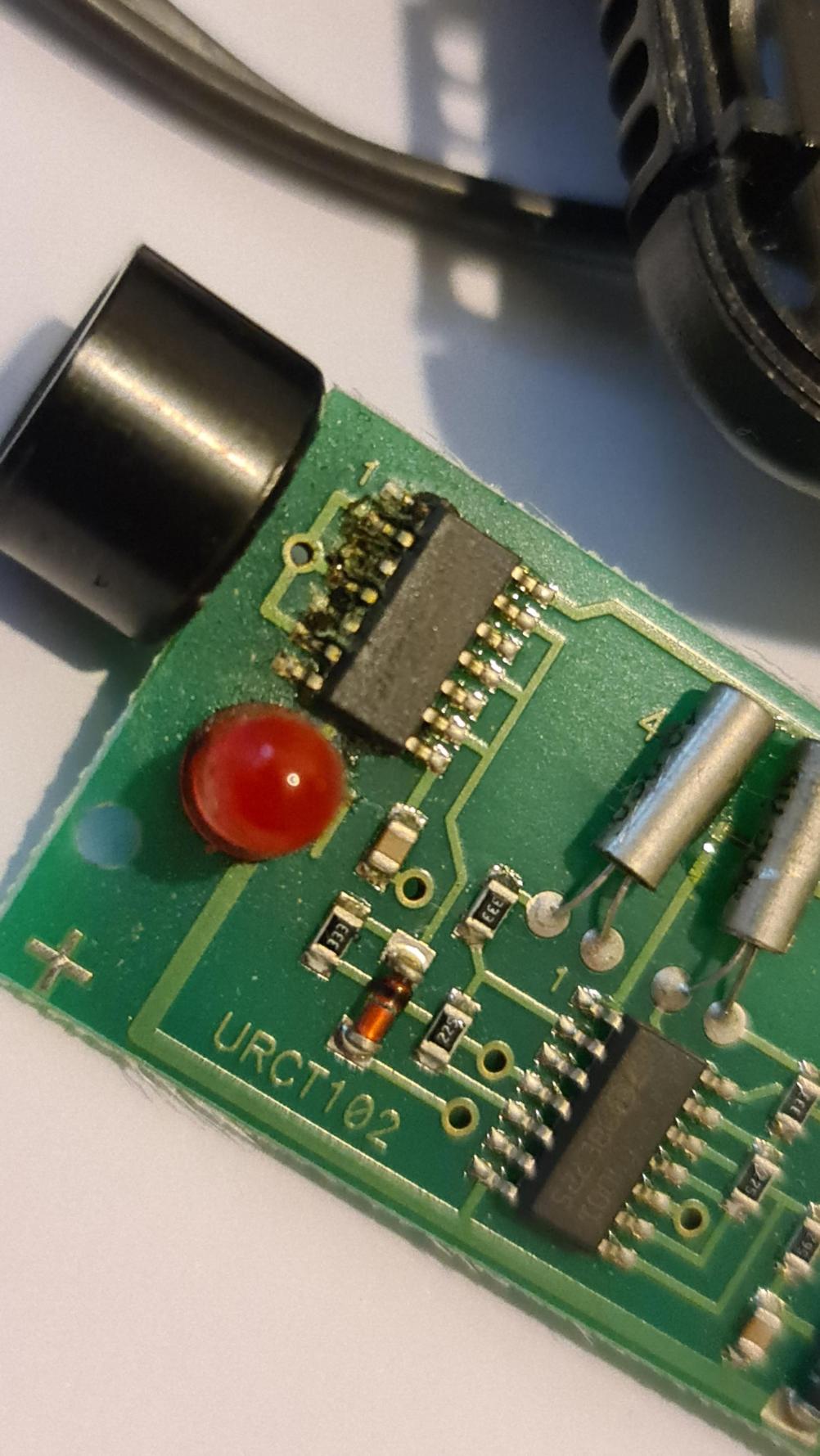 Mertix Maxitrol  Remote Control - Inside Image