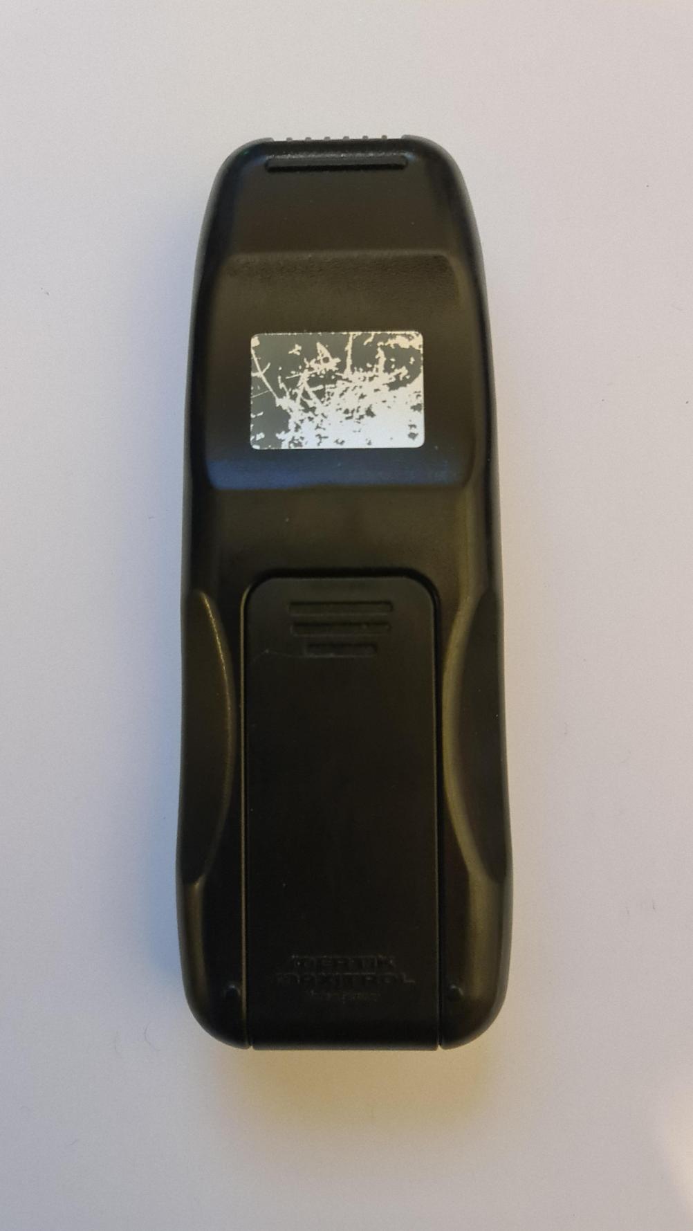 Mertik Maxitrol  Remote Control - Back Image