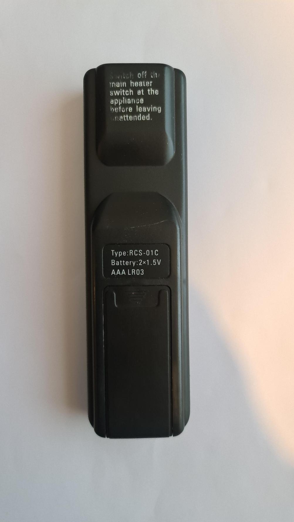 BE MODERN  Remote Control - Back Image