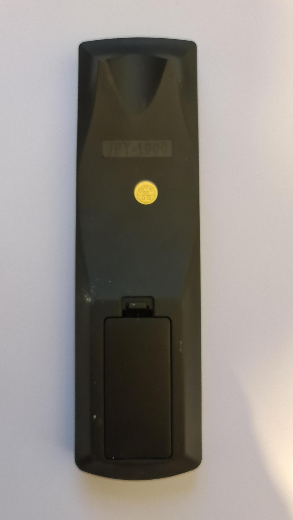 Ultimate JFY-1000 Remote Control - Back Image
