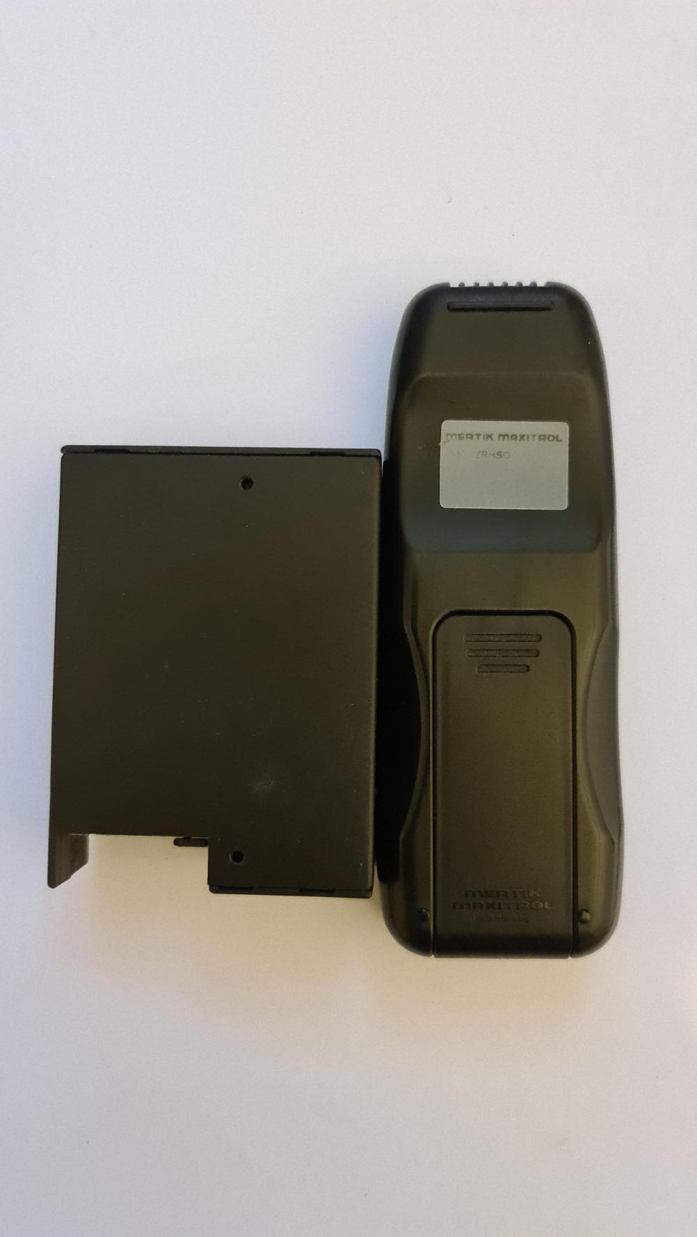 Mertik Maxitrol  Remote Control - Back Image