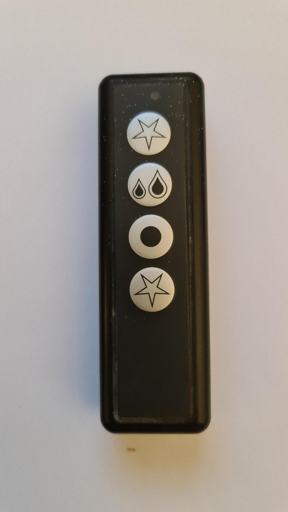 Socrates / multiglow  Remote Control - Front Image