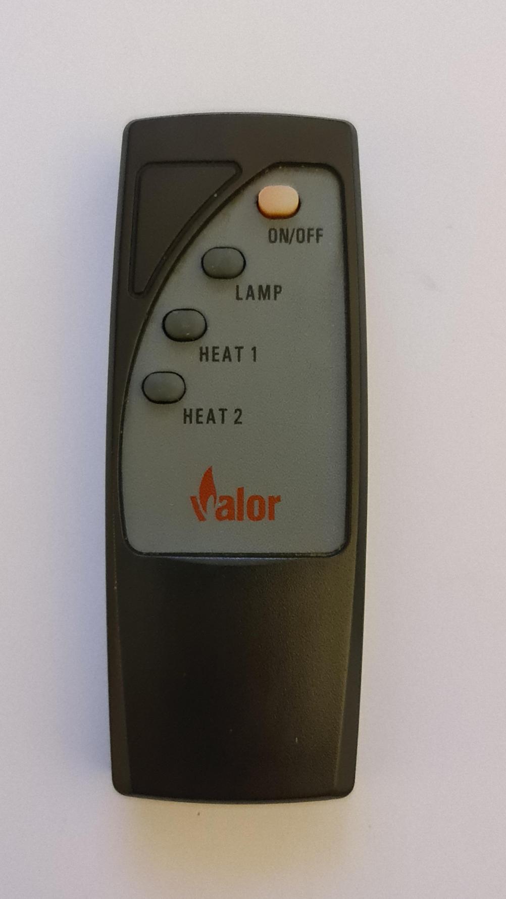 Valor 843 Remote Control - Front Image