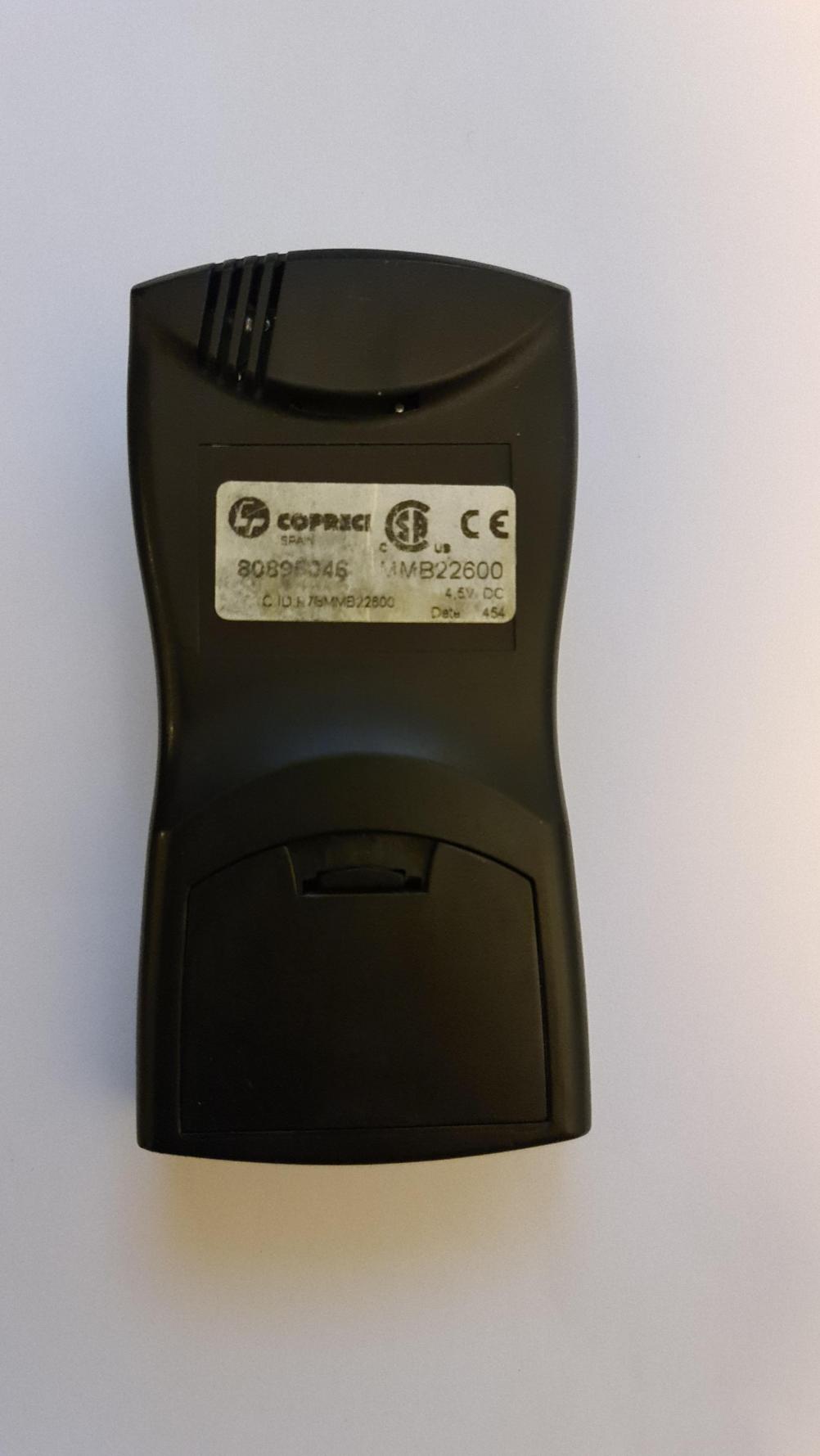 Gazco MMB22600 Remote Control - Back Image